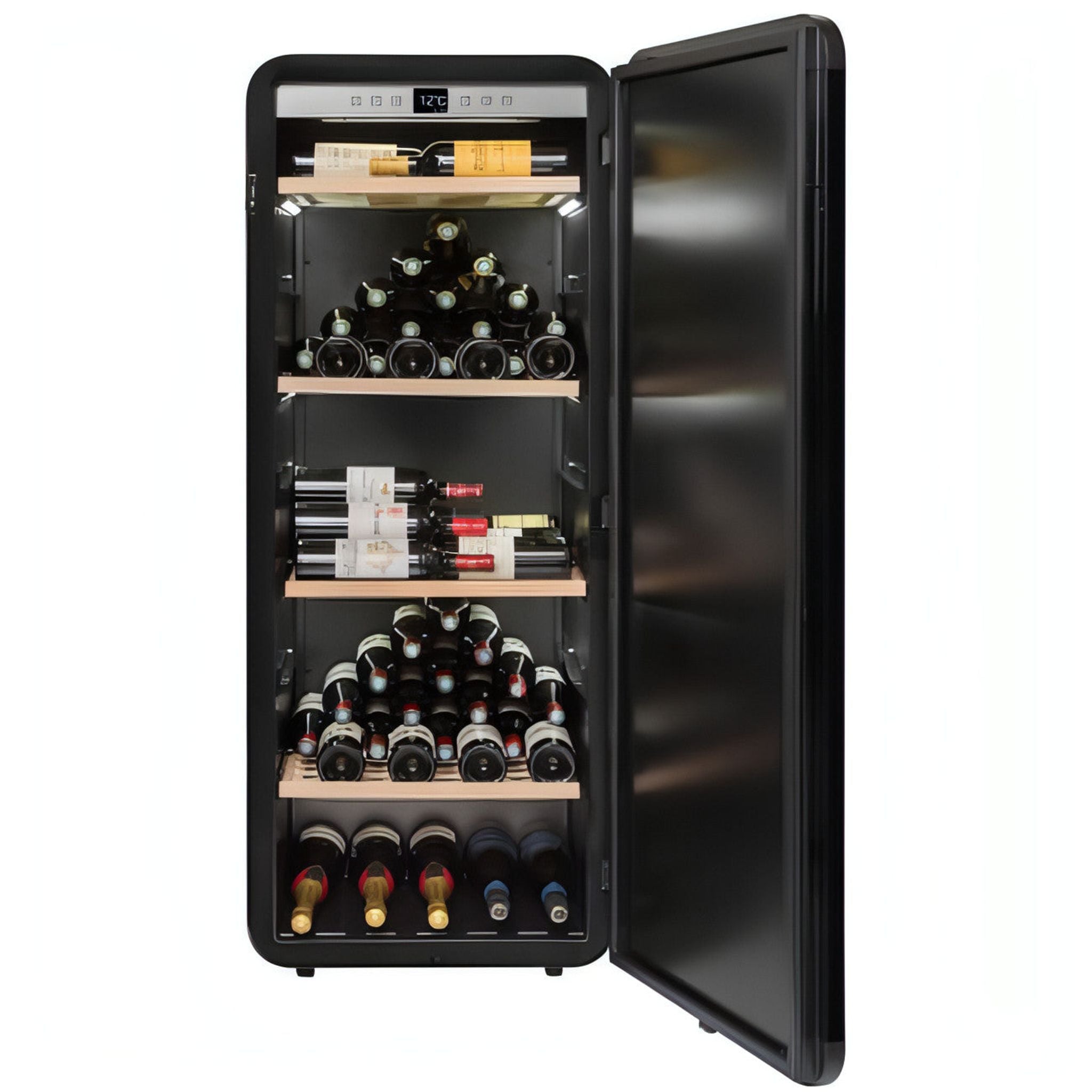 La Sommeliere - 147 Bottle Freestanding Single Zone Wine Cabinet APOGEE150