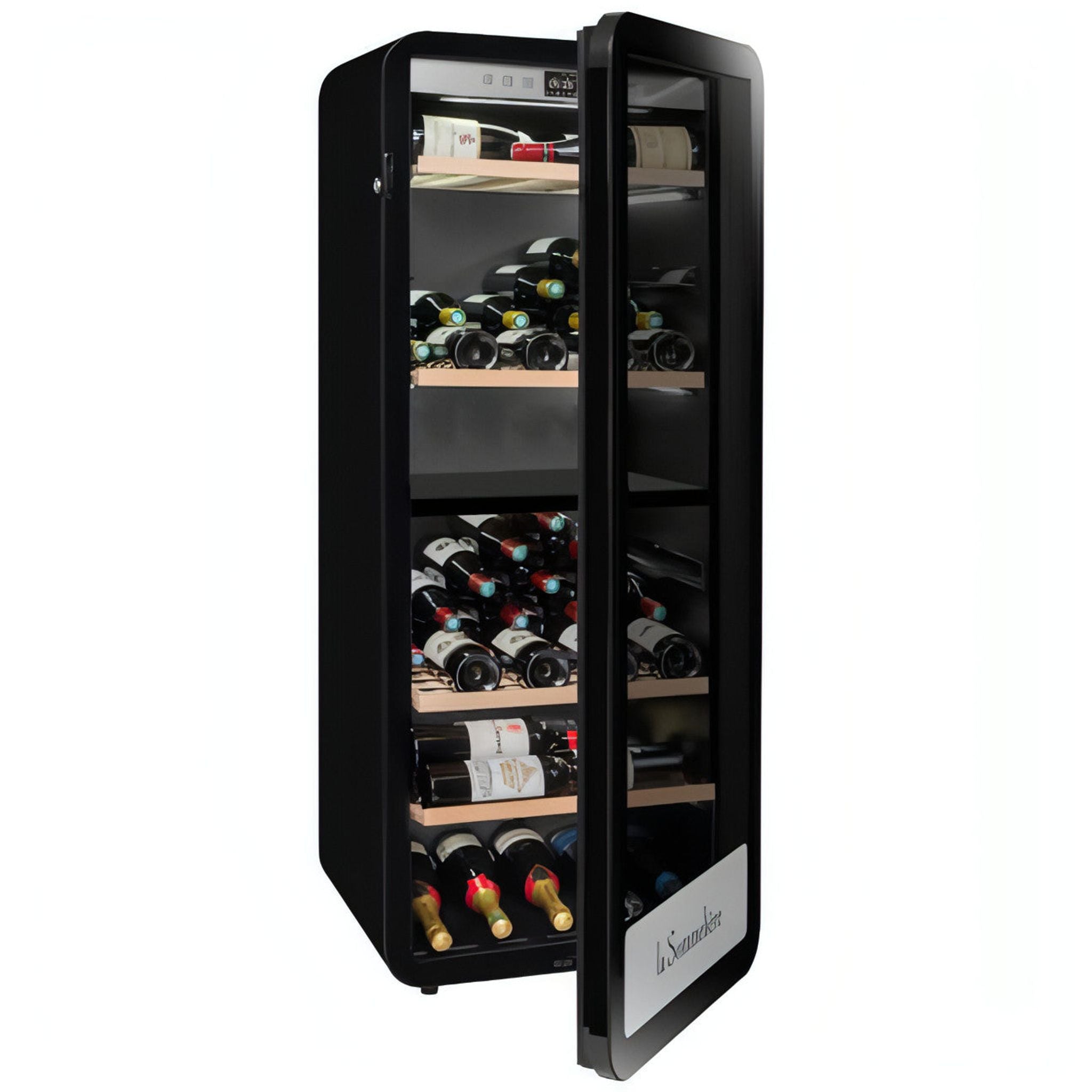 La Sommeliere - 143 Bottle Freestanding Dual Zone Wine Cabinet APOGEE145DZ