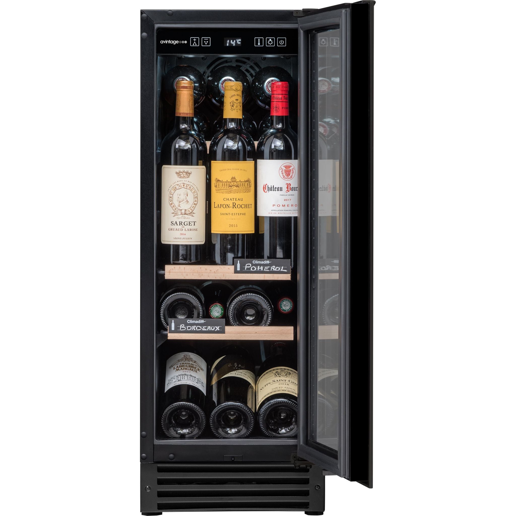 Avintage - 300mm - 22 bottle - Undercounter Wine Cooler - AVU23TB1