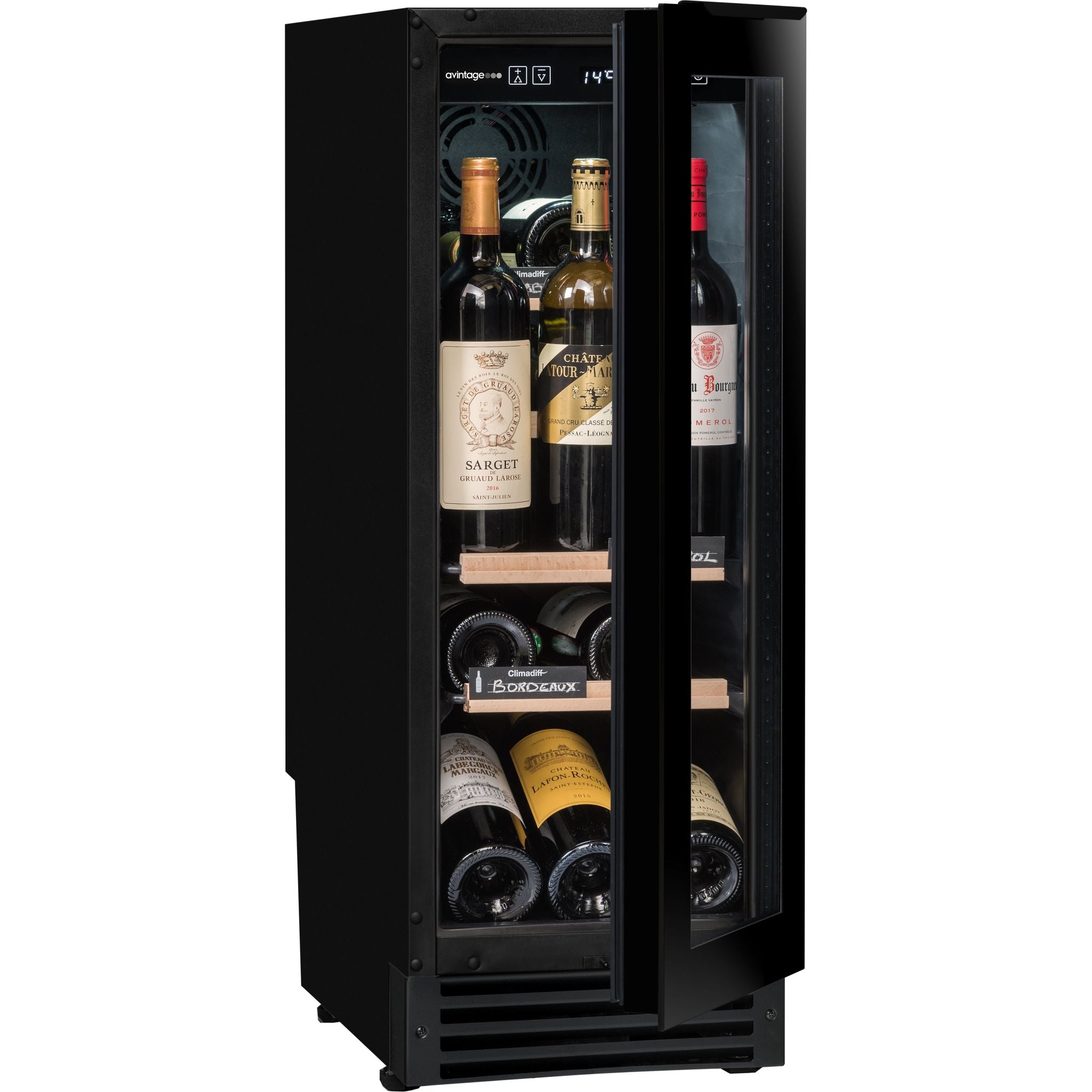 Avintage - 300mm - 22 bottle - Undercounter Wine Cooler - AVU23TB1