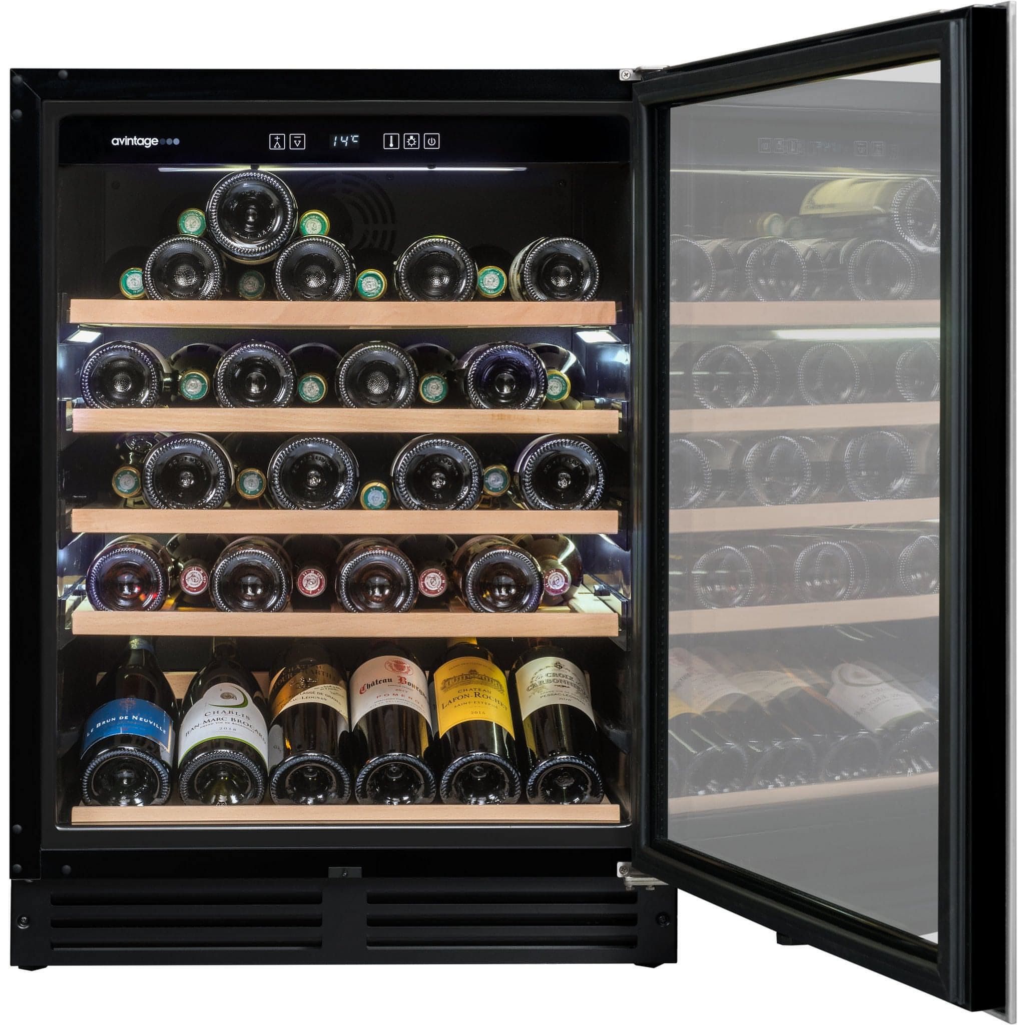 Avintage - 600mm - 53 bottle - Undercounter Wine Cooler - AVU52TX1