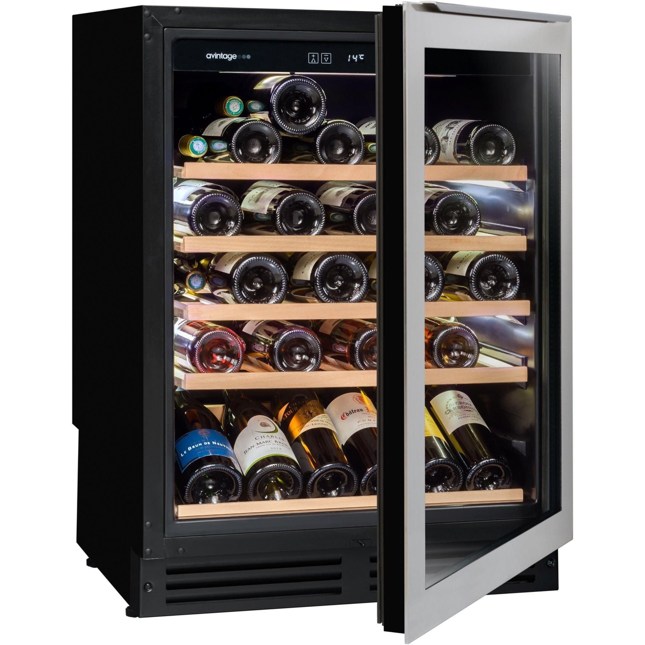 Avintage - 600mm - 53 bottle - Undercounter Wine Cooler - AVU52TX1