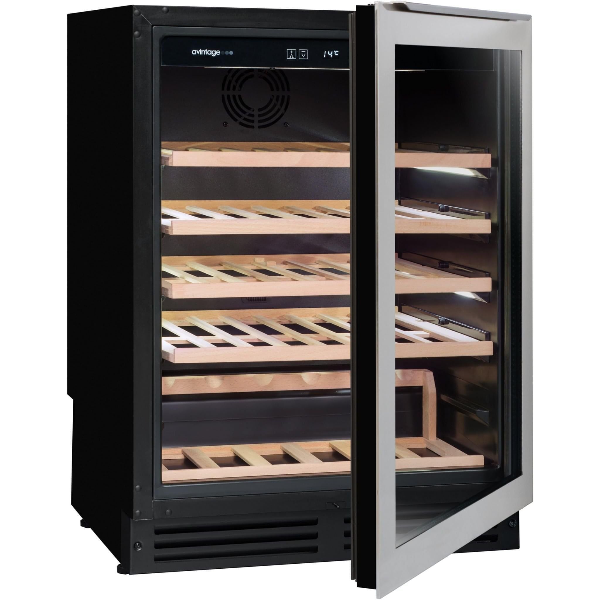 Avintage - 600mm - 53 bottle - Undercounter Wine Cooler - AVU52TX1