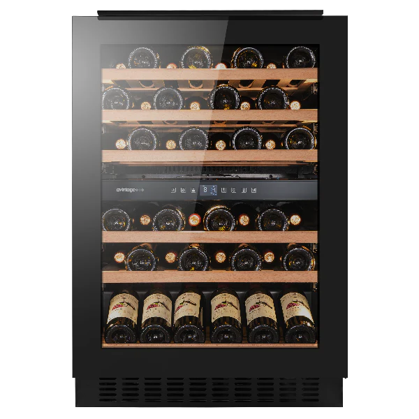 Avintage - 600mm Dual Zone - 46 bottle - Undercounter Wine Cooler - AVU61D88