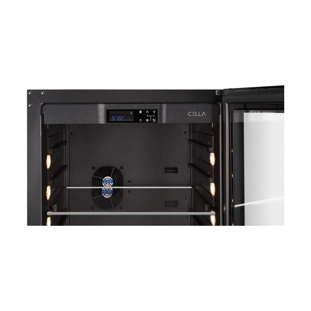 CELLA - 487 Can / 388L Beverage Cooler - BV163S-BLACK