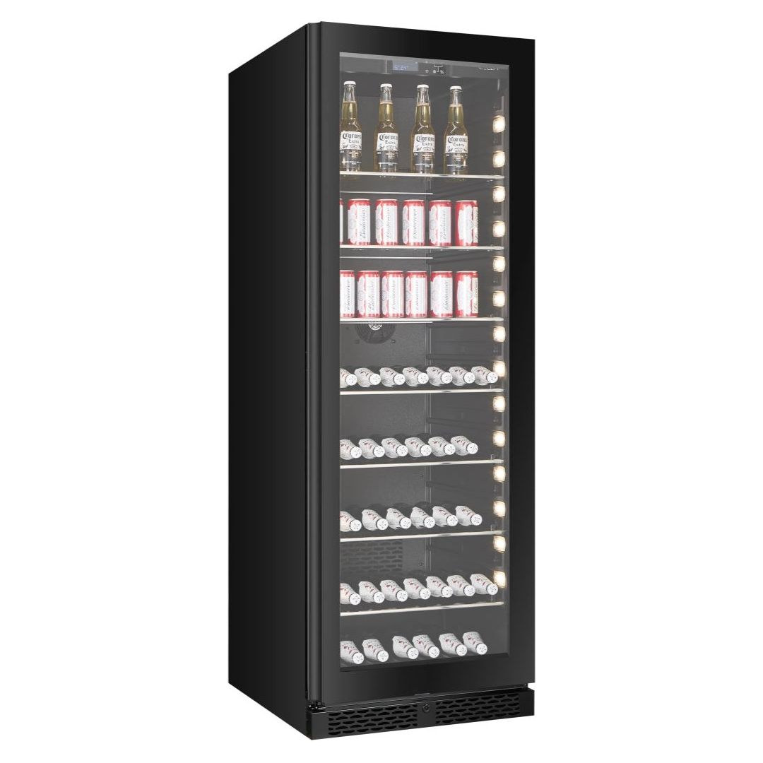 CELLA - 487 Can / 388L Beverage Cooler - BV163S-BLACK