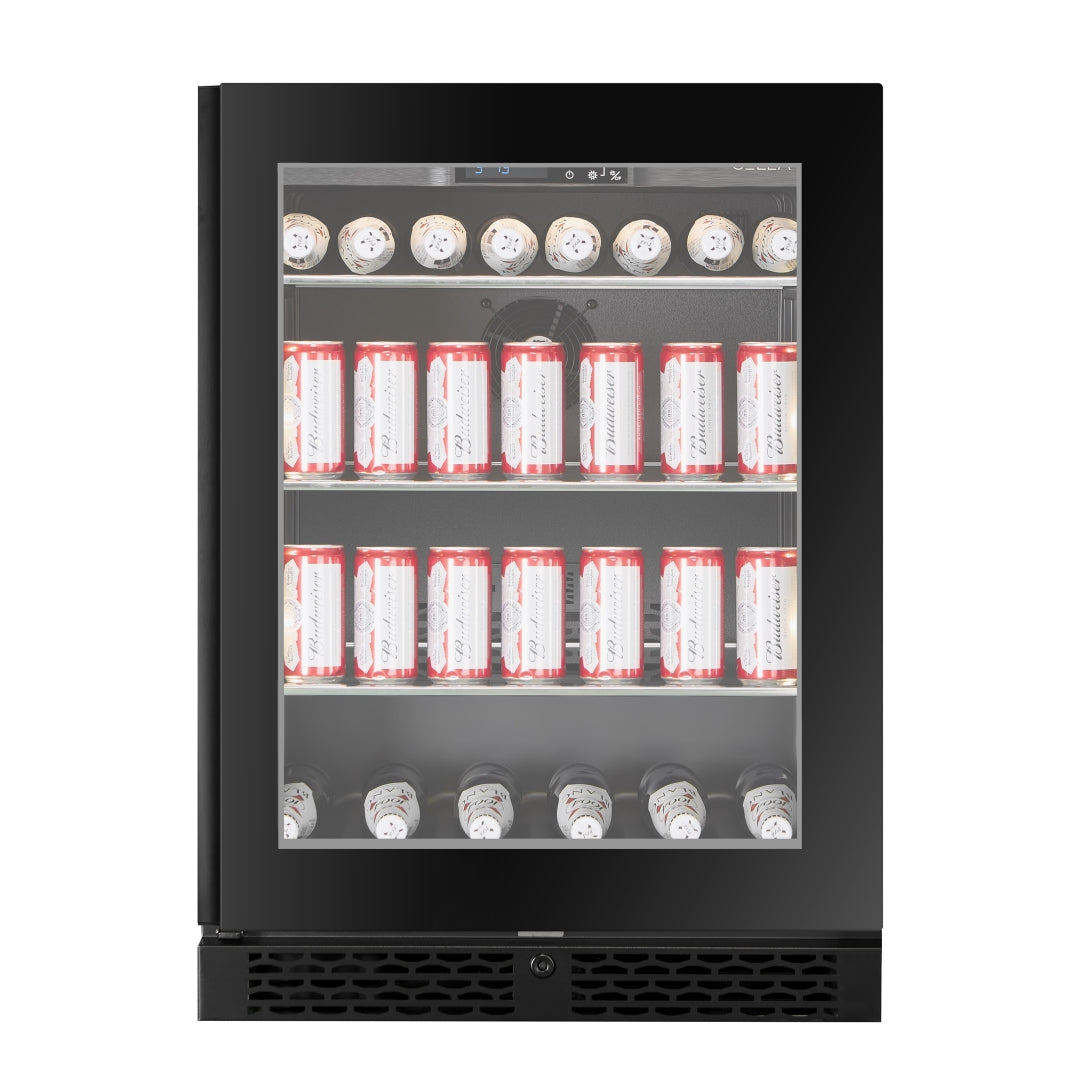 CELLA - 141 Can / 127L Beverage Cooler - BV46S-BLACK