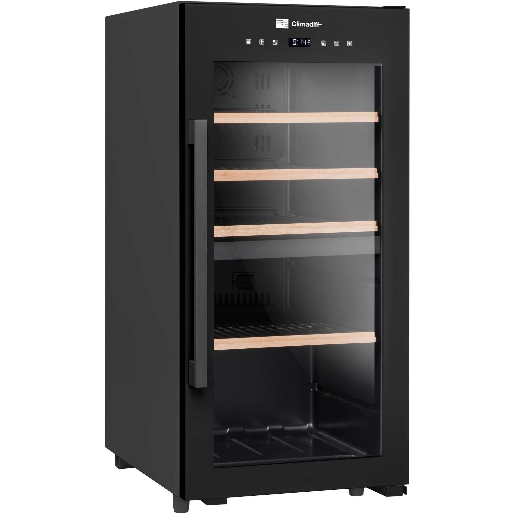 Climadiff - Dual Zone - 41 Bottle - Freestanding Wine Cooler CLD40B1