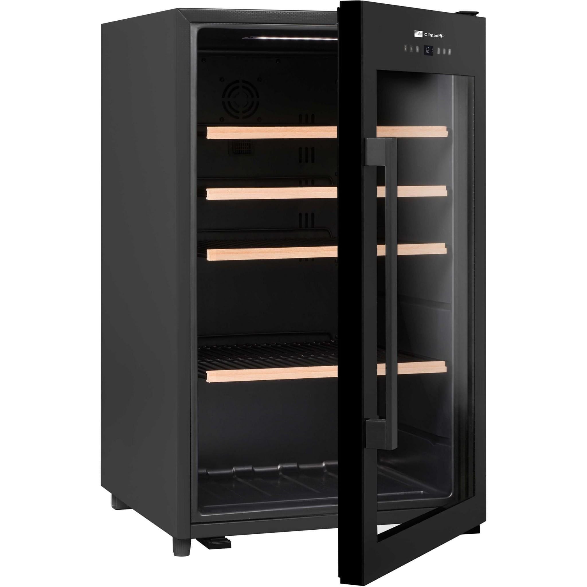 Climadiff - 63 Bottle - Freestanding Wine Cooler CLS65B1