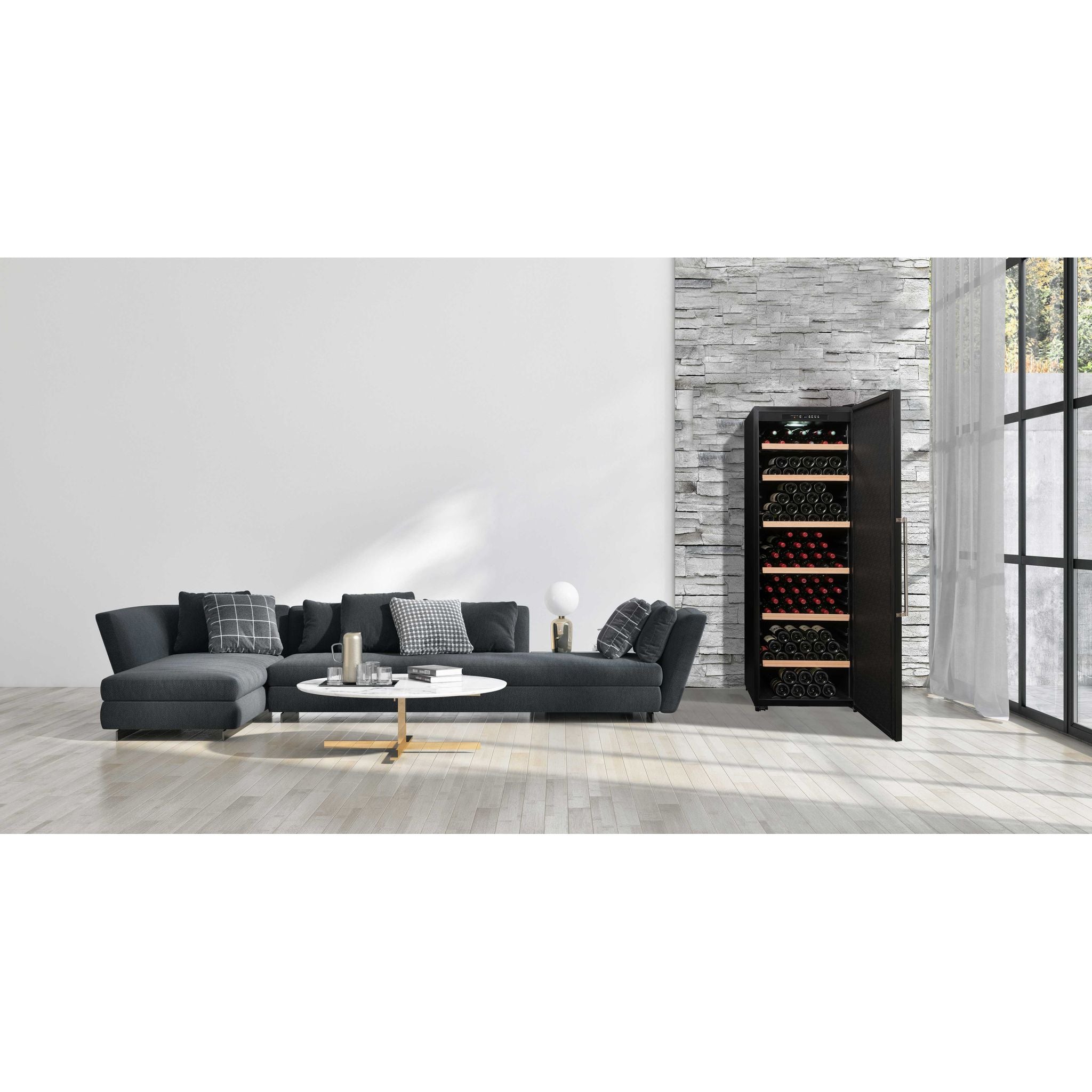 La Sommeliere - 248 Bottle - Freestanding Wine Cabinet - CTP253