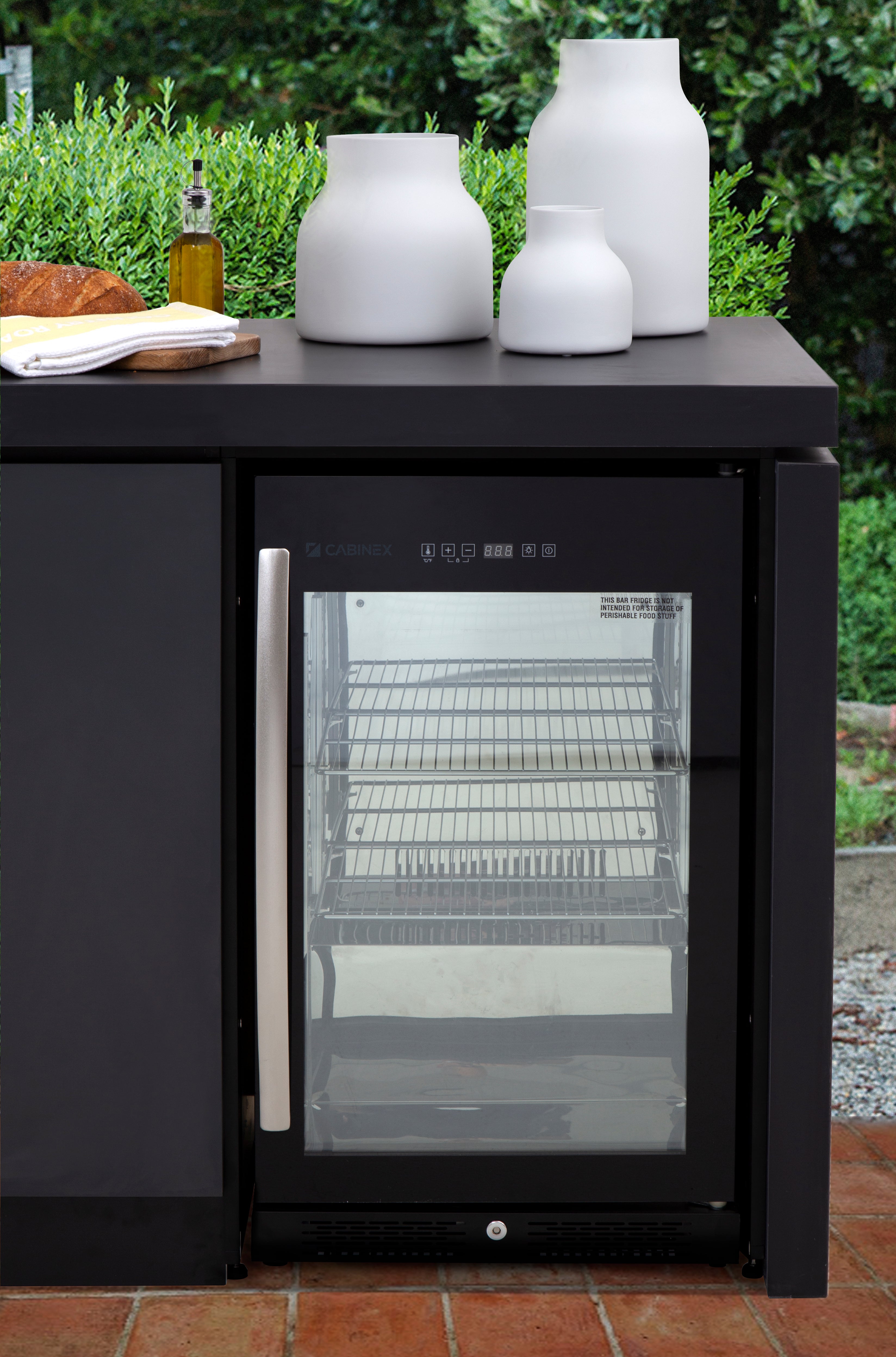 Cabinex - Premium Outdoor Fridge - Glass Door - 108L Single Door