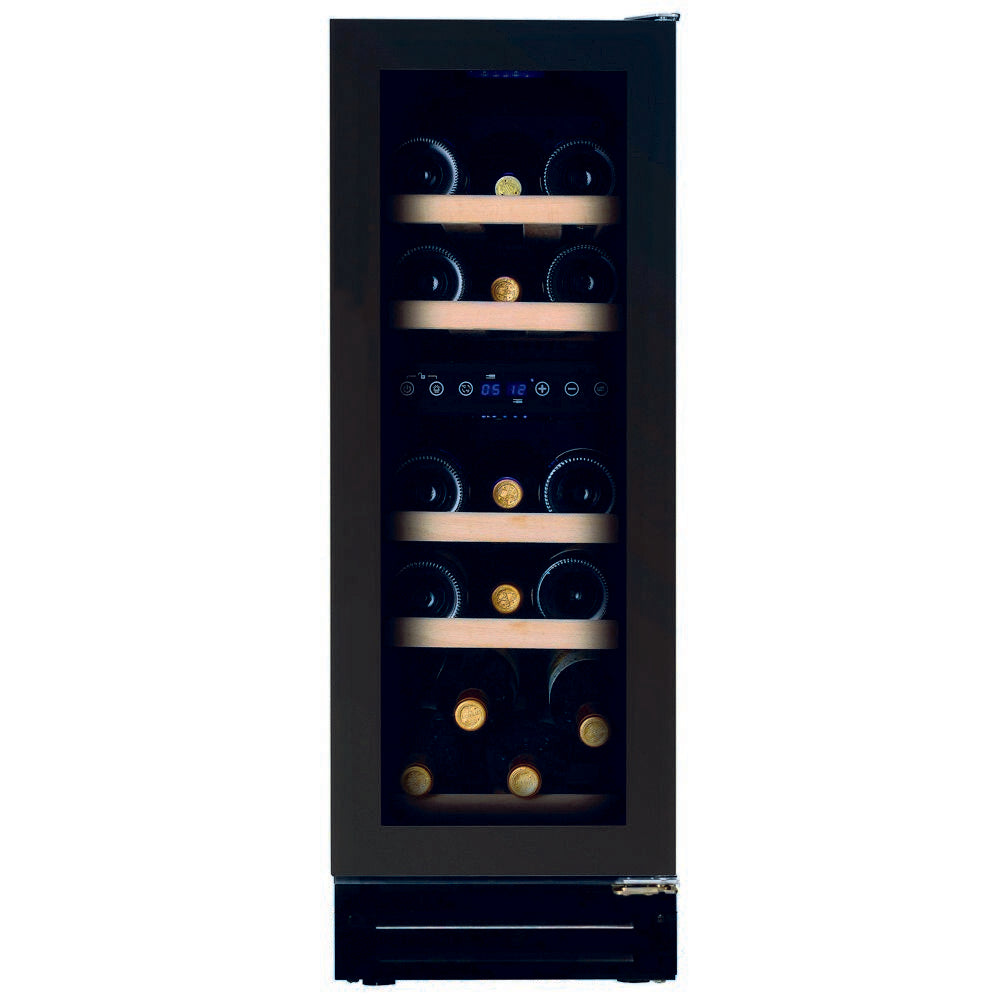 Dunavox FLOW-17 - 300mm Dual Zone - 17 Bottle - Built In / Freestanding Wine Cooler - DAUF-17.58DB