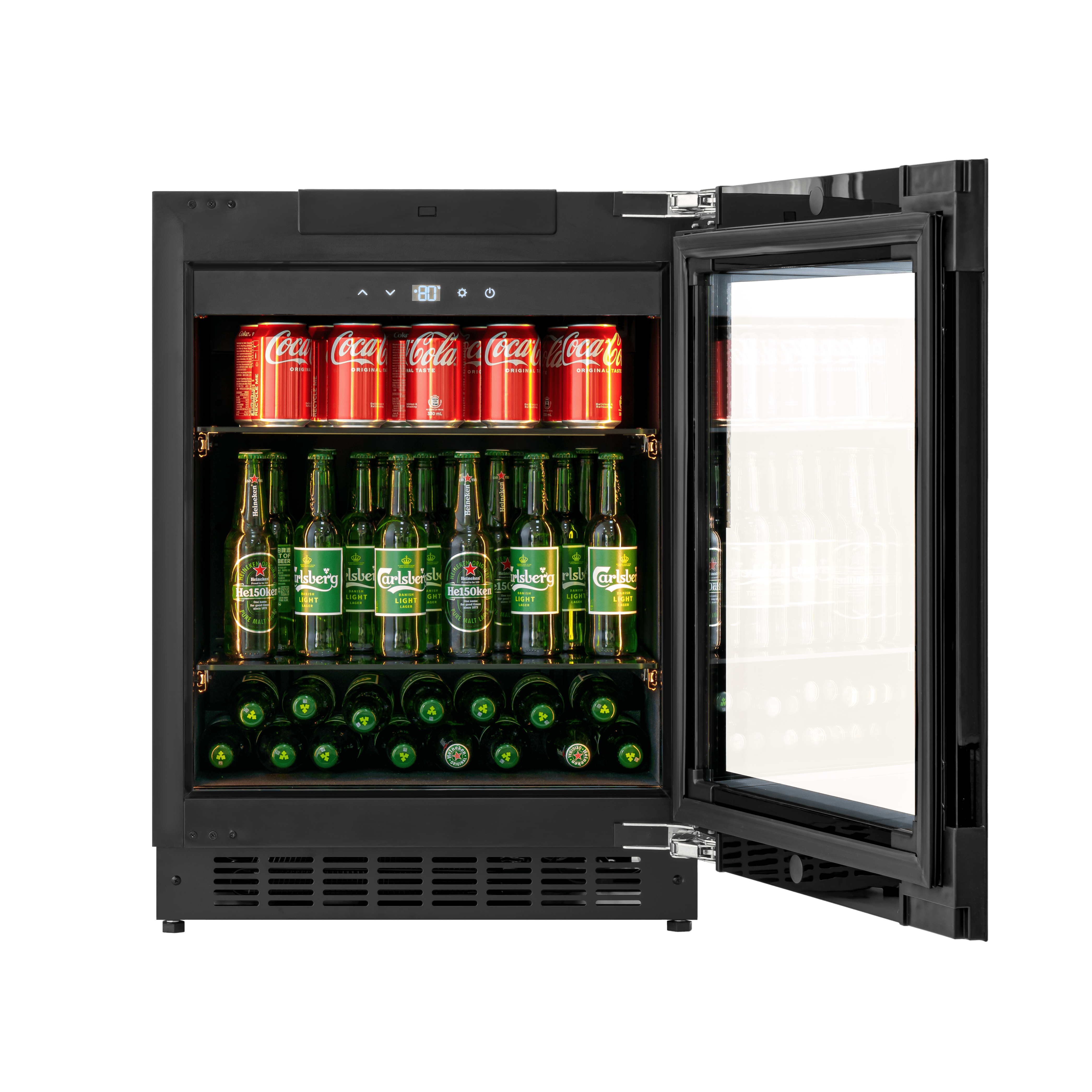 CELLA - 600mm - 118L Undercounter Drinks Fridge - Single Zone - BV34B-TO