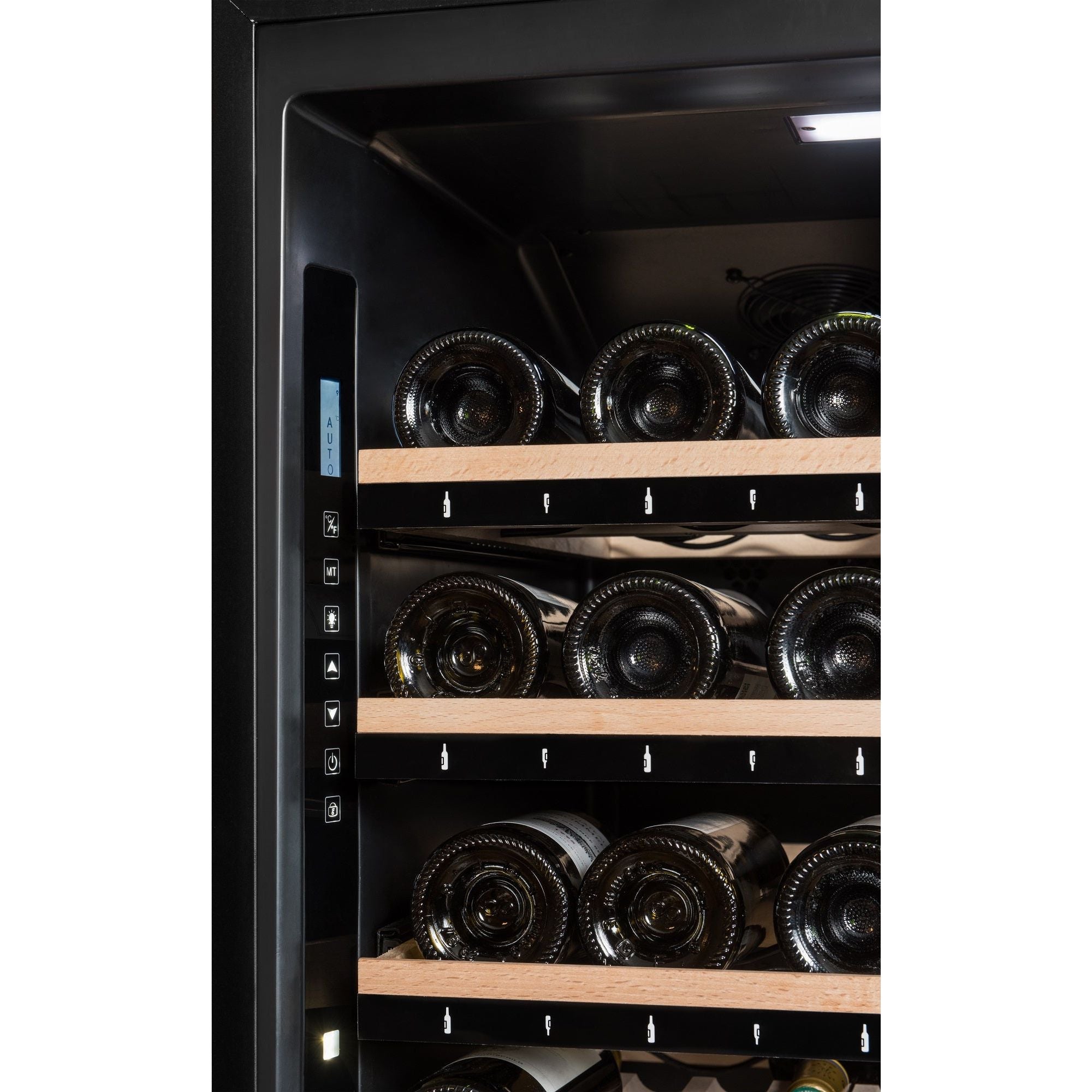 La Sommeliere - 149 Bottle Freestanding Multi Zone Wine Cabinet ECELLAR150