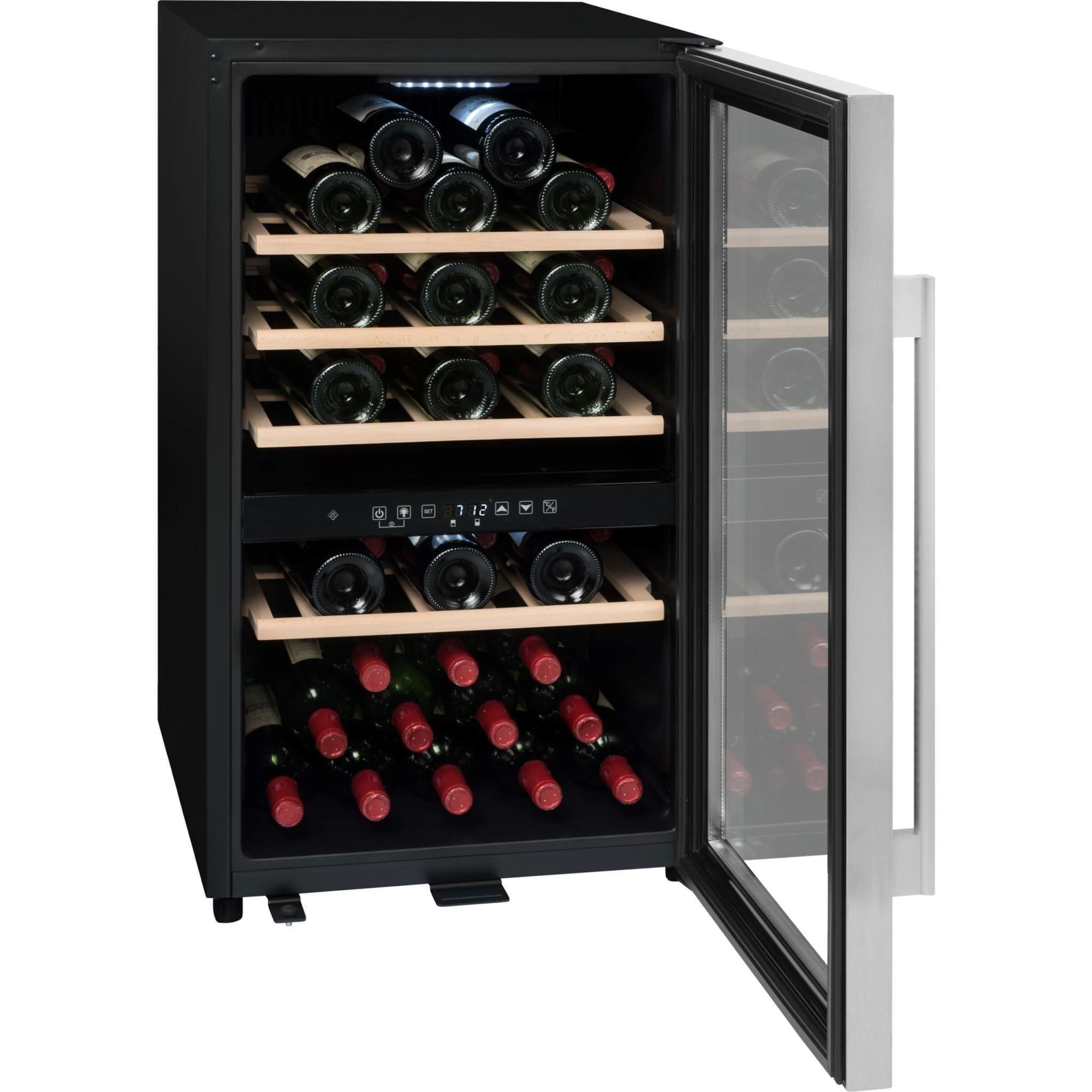 La Sommeliere - Dual Zone - 49 Bottle - Freestanding Wine Fridge - ECS50.2Z