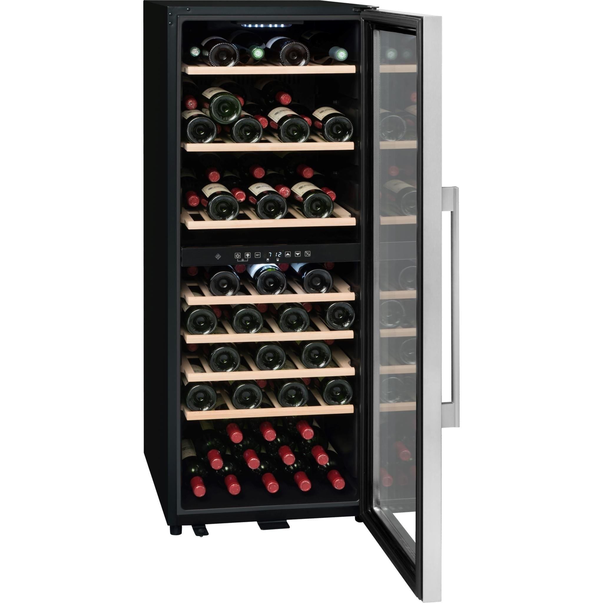 La Sommeliere - Dual Zone - 75 Bottle - Freestanding Wine Fridge - ECS80.2Z