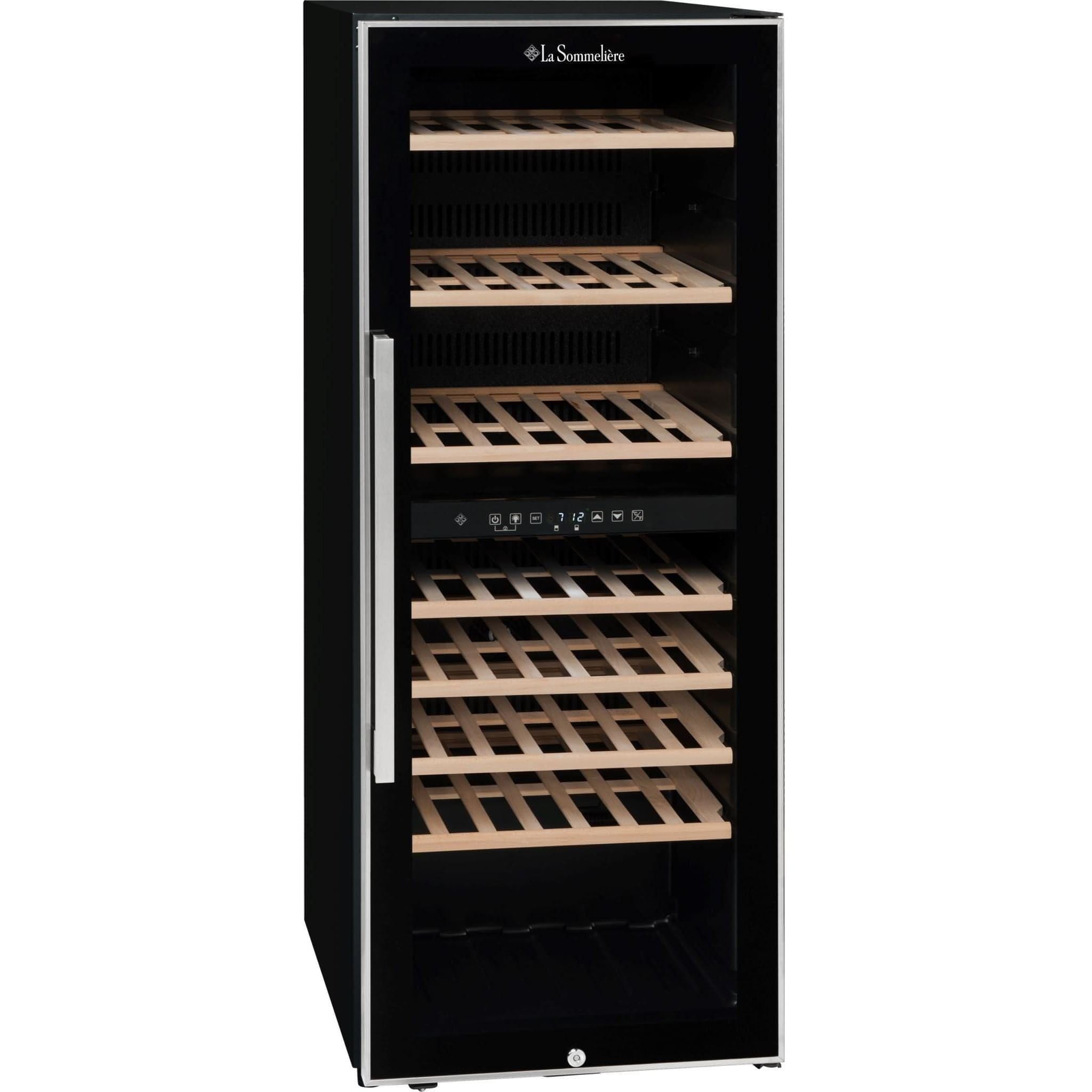 La Sommeliere - Dual Zone - 75 Bottle - Freestanding Wine Fridge - ECS80.2Z