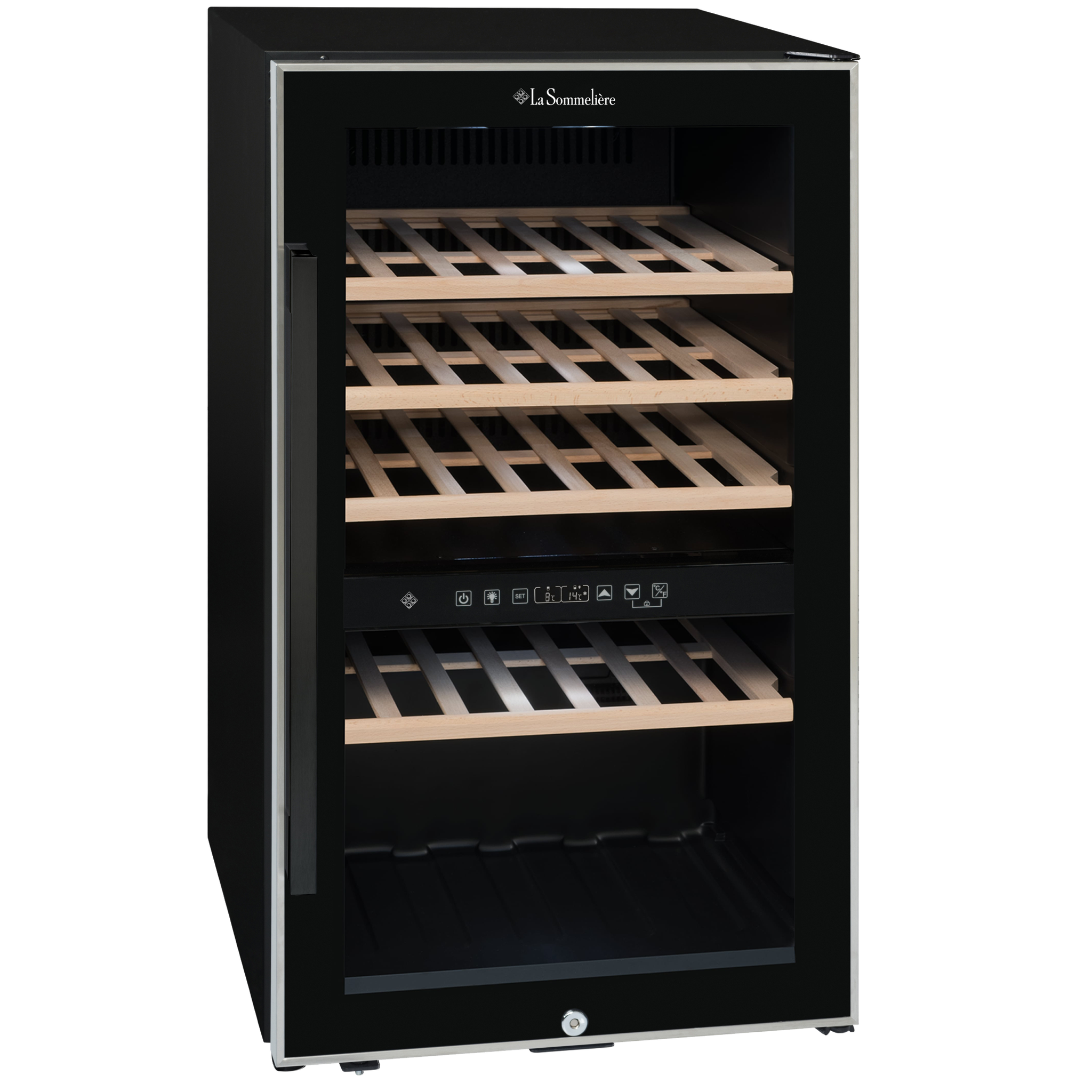 La Sommeliere - Dual Zone - 49 Bottle - Freestanding Wine Fridge - ECS51.2Z