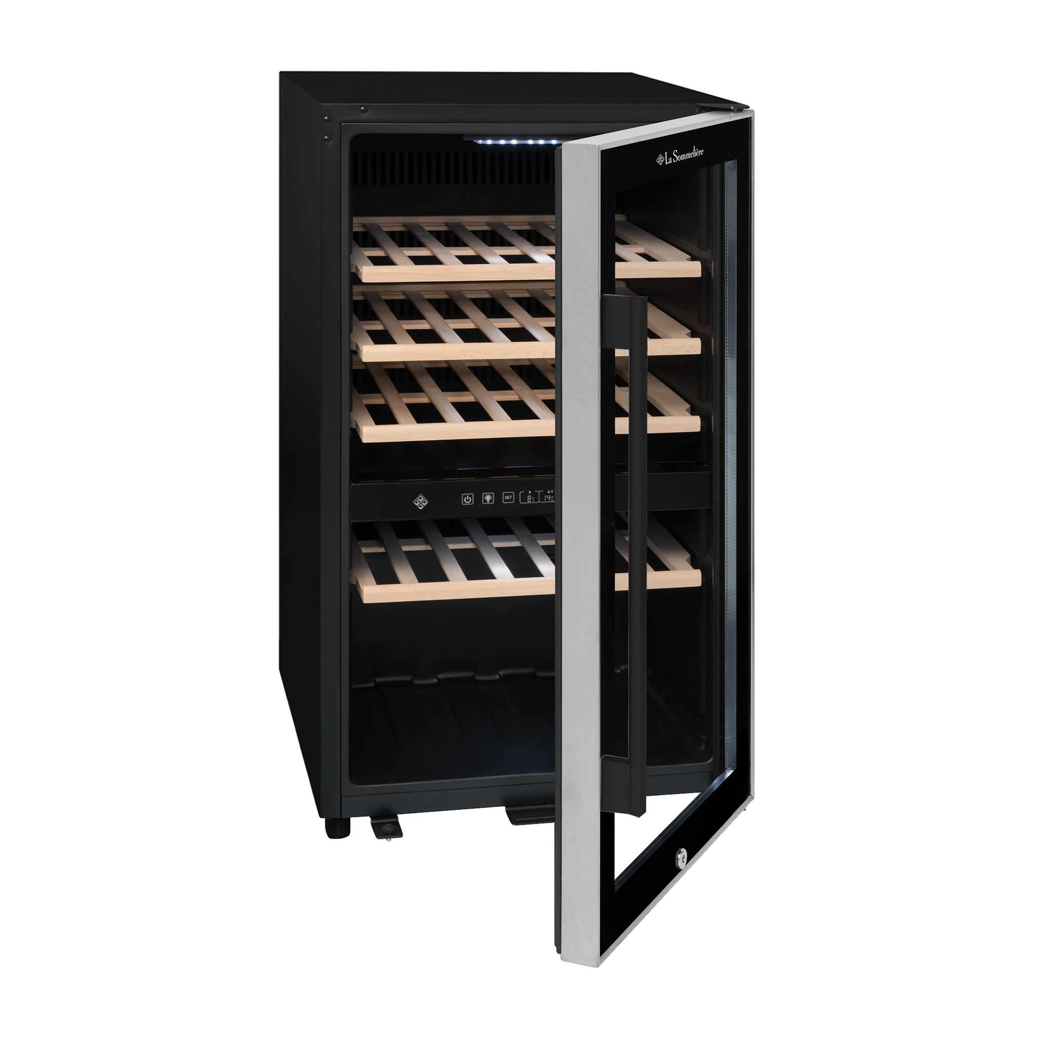 La Sommeliere - Dual Zone - 49 Bottle - Freestanding Wine Fridge - ECS51.2Z