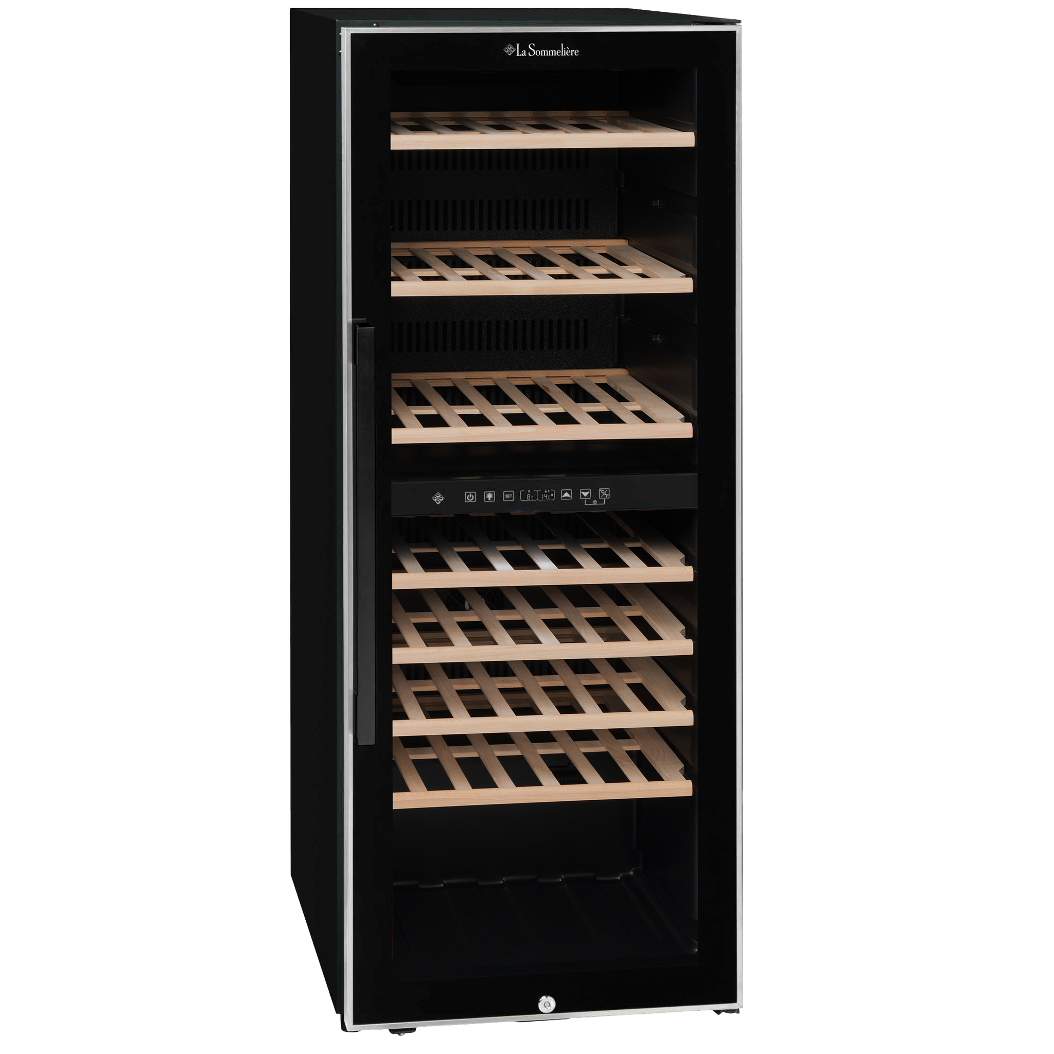 La Sommeliere - Dual Zone - 75 Bottle - Freestanding Wine Fridge - ECS81.2Z