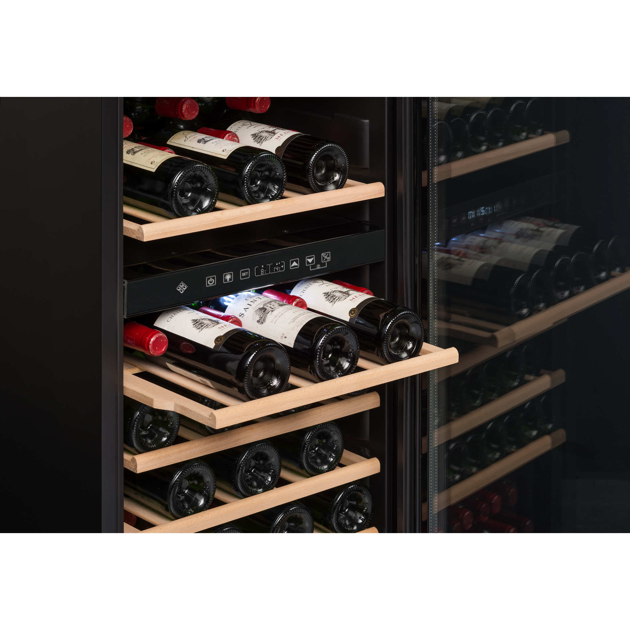 La Sommeliere - Dual Zone - 75 Bottle - Freestanding Wine Fridge - ECS81.2Z