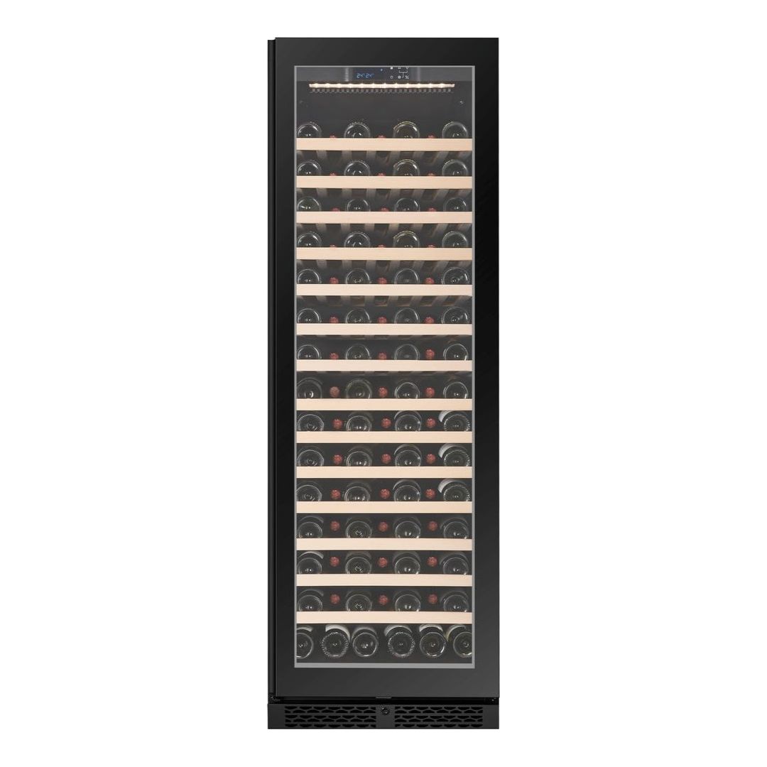 CELLA - 110 bottle Single Zone Wine cooler - FWS122S-BLACK