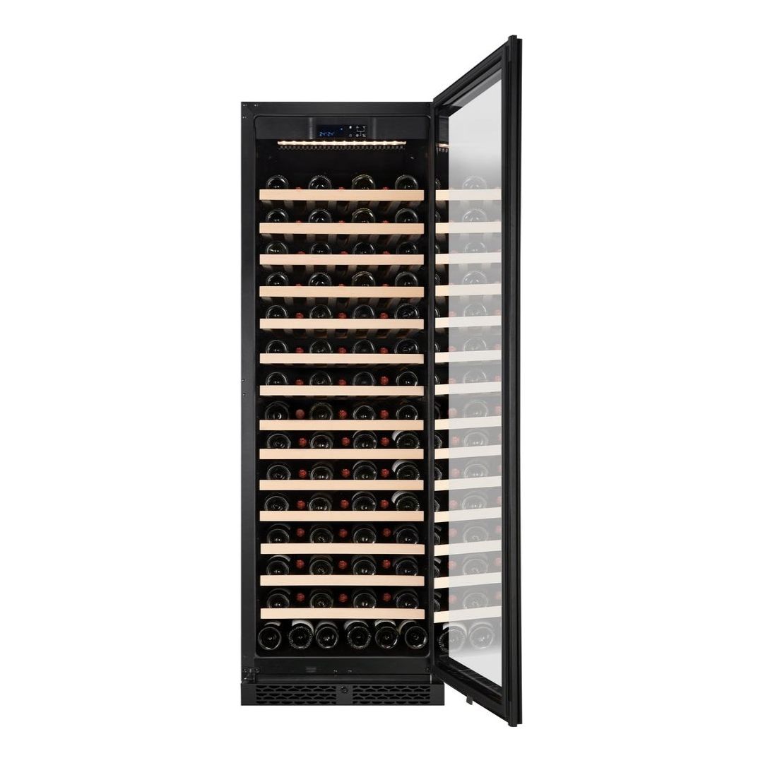 CELLA - 110 bottle Single Zone Wine cooler - FWS122S-BLACK