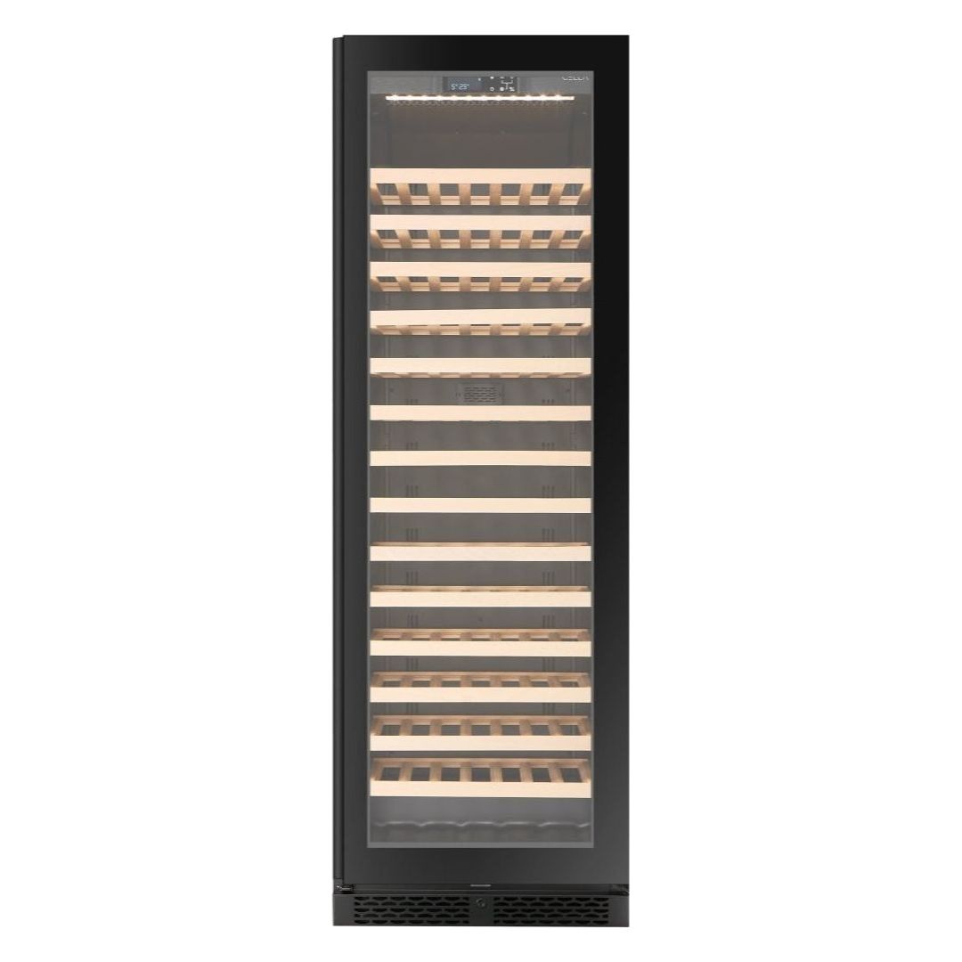 CELLA - 110 bottle Single Zone Wine cooler - FWS122S-BLACK