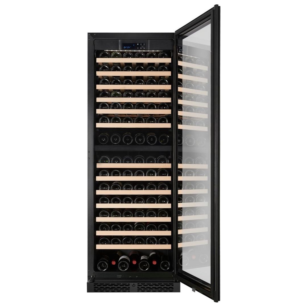 CELLA - 154 bottle Dual Zone Wine cooler - FWS154D-BLACK