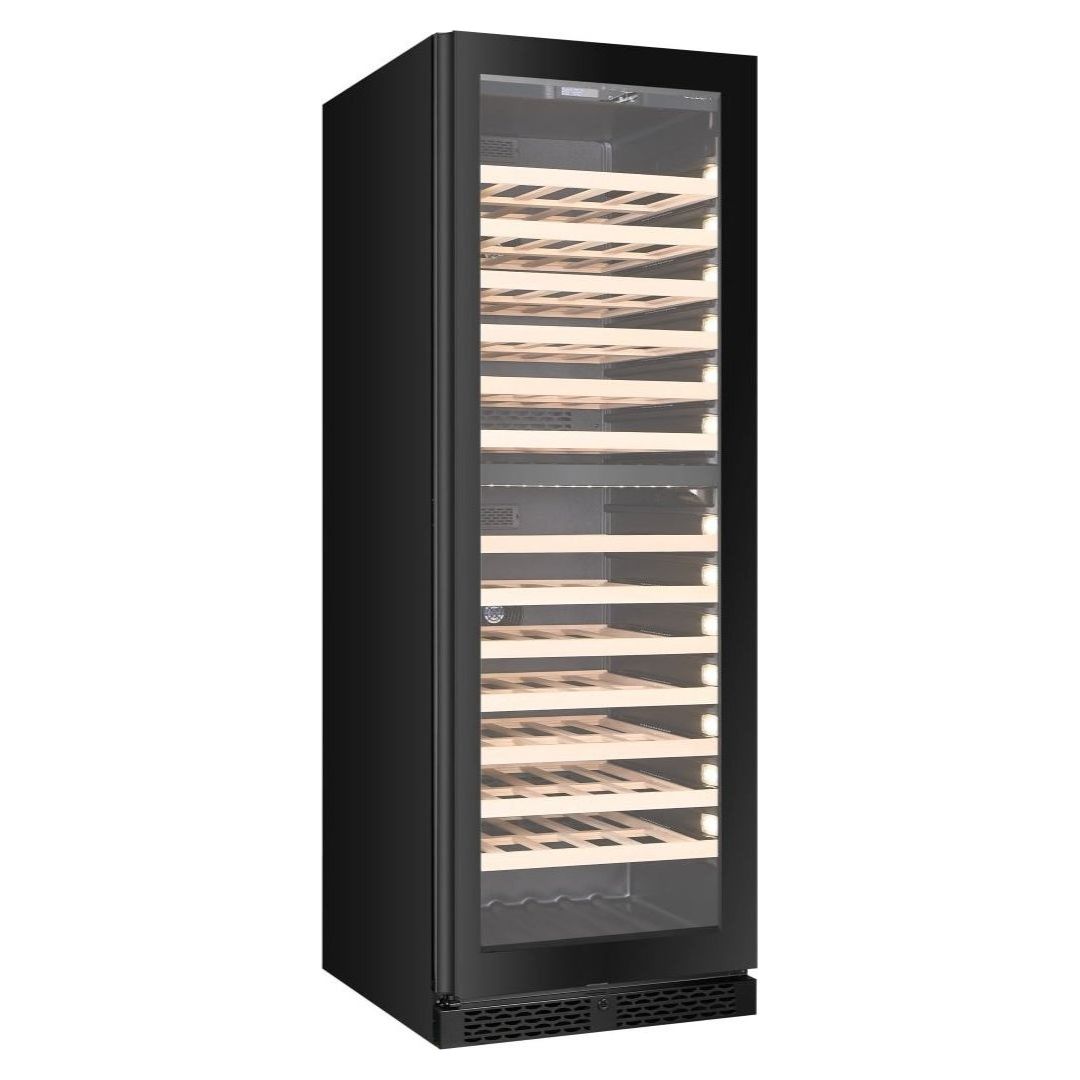 CELLA - 154 bottle Dual Zone Wine cooler - FWS154D-BLACK