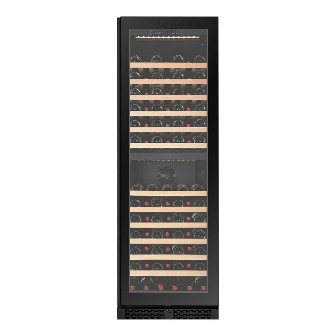 CELLA - 101 bottle Dual Zone Wine cooler - FWS93D-BLACK