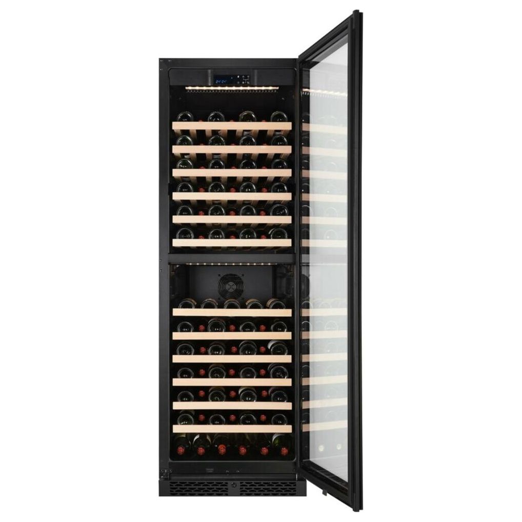 CELLA - 101 bottle Dual Zone Wine cooler - FWS93D-BLACK