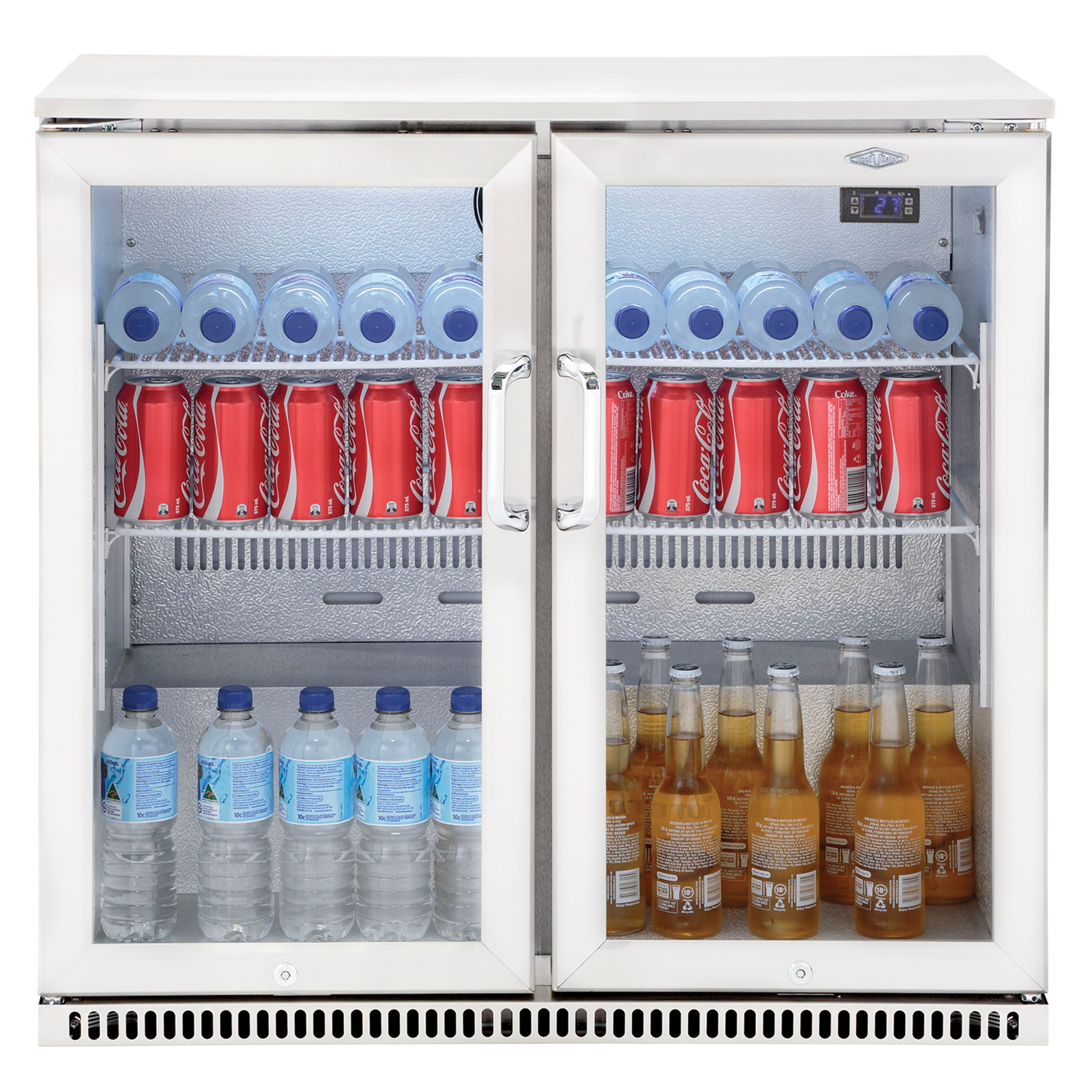 BeefEater - Outdoor Fridge - Glass Door - 190L Double Door