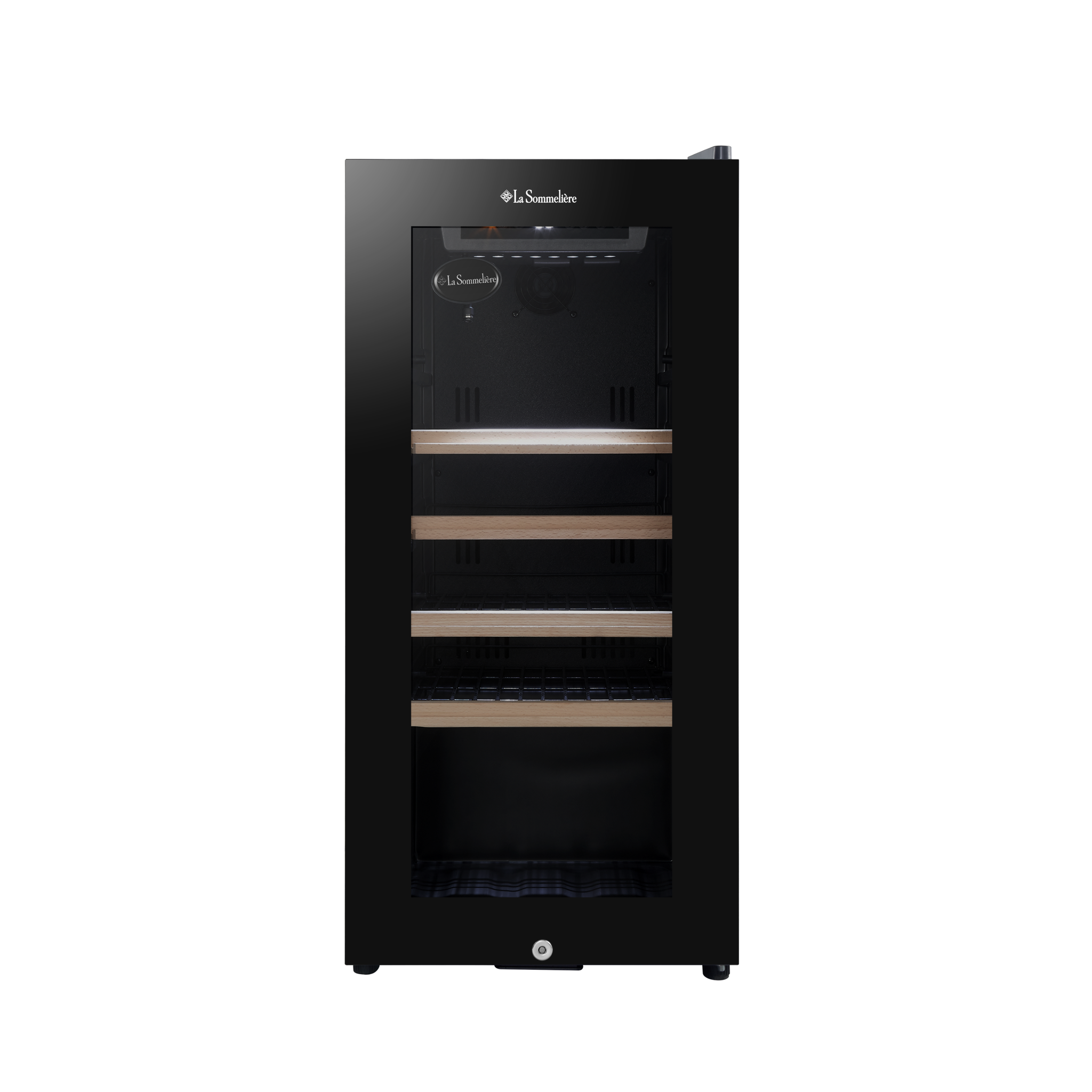 La Sommeliere - 38 Bottle Freestanding Wine Fridge LS38BLACK