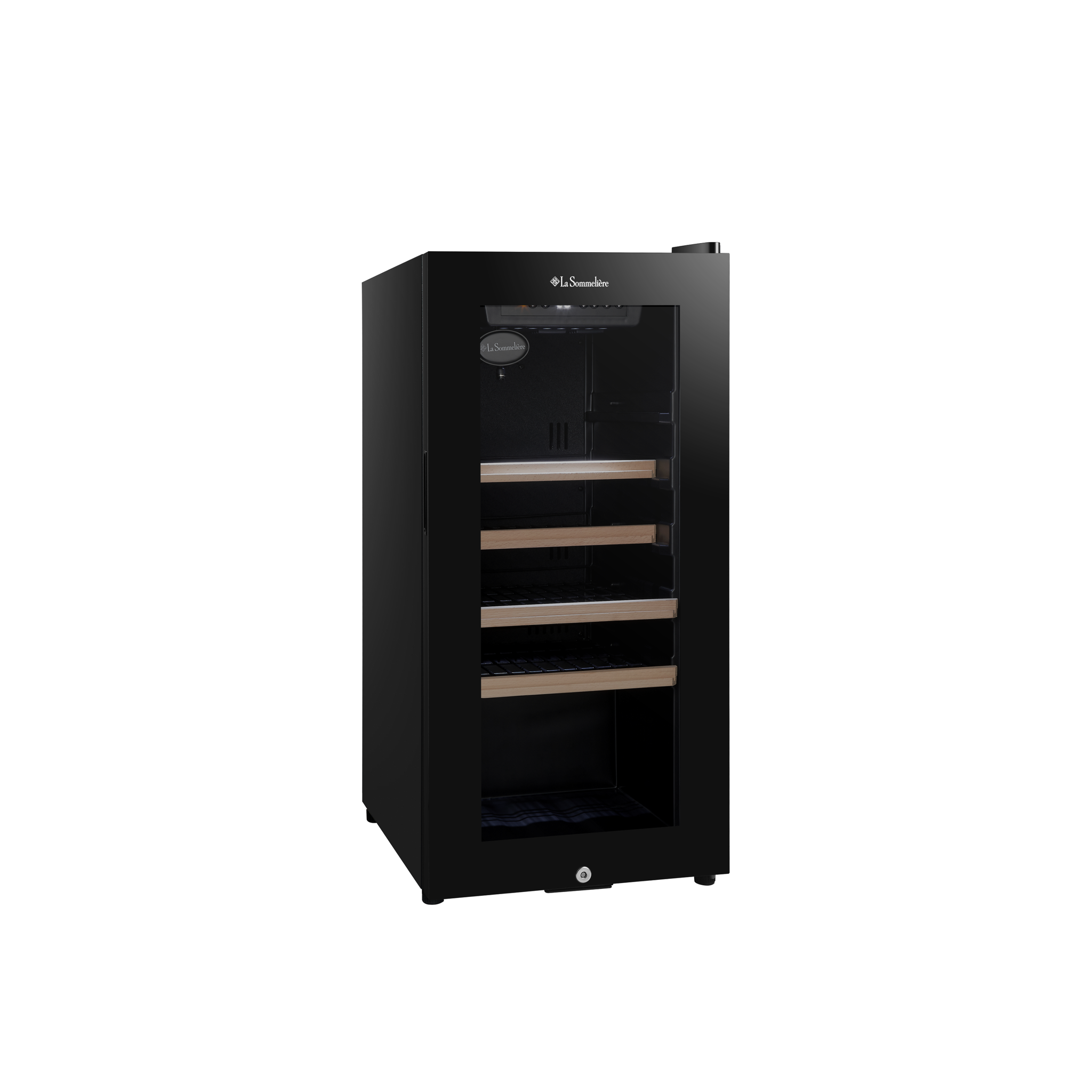 La Sommeliere - 38 Bottle Freestanding Wine Fridge LS38BLACK