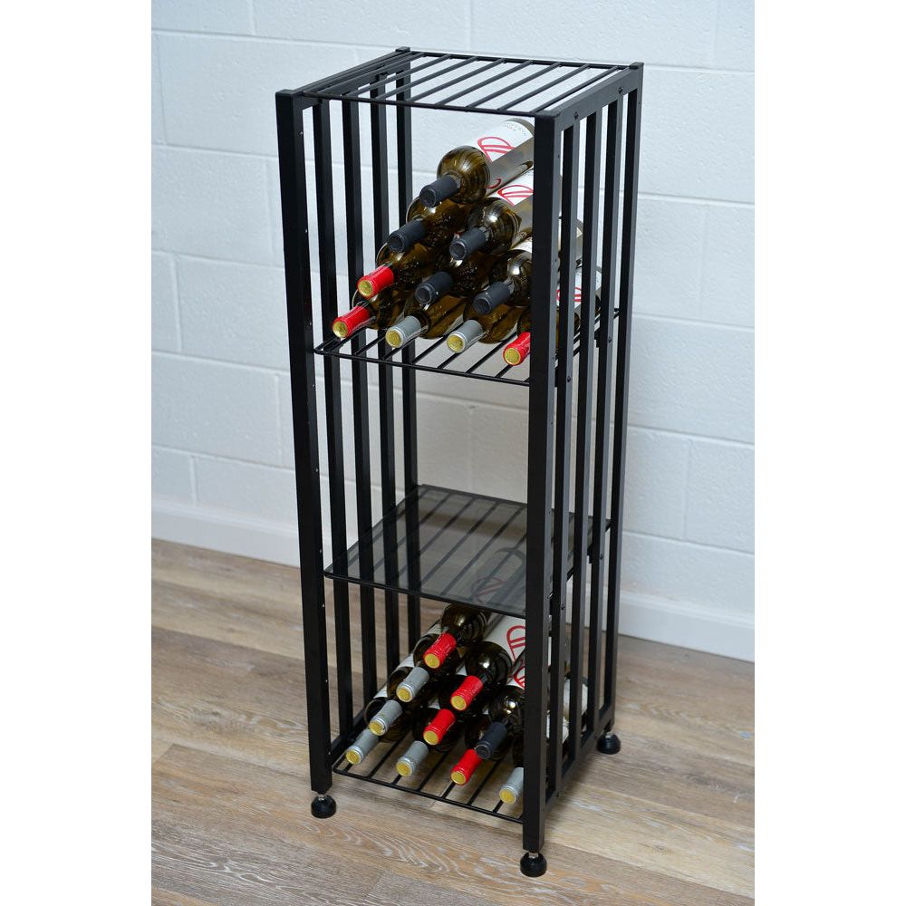 VintageView - Case & Crate - Optional Shelf Insert - Metal Wine Rack (For Freestanding Display)