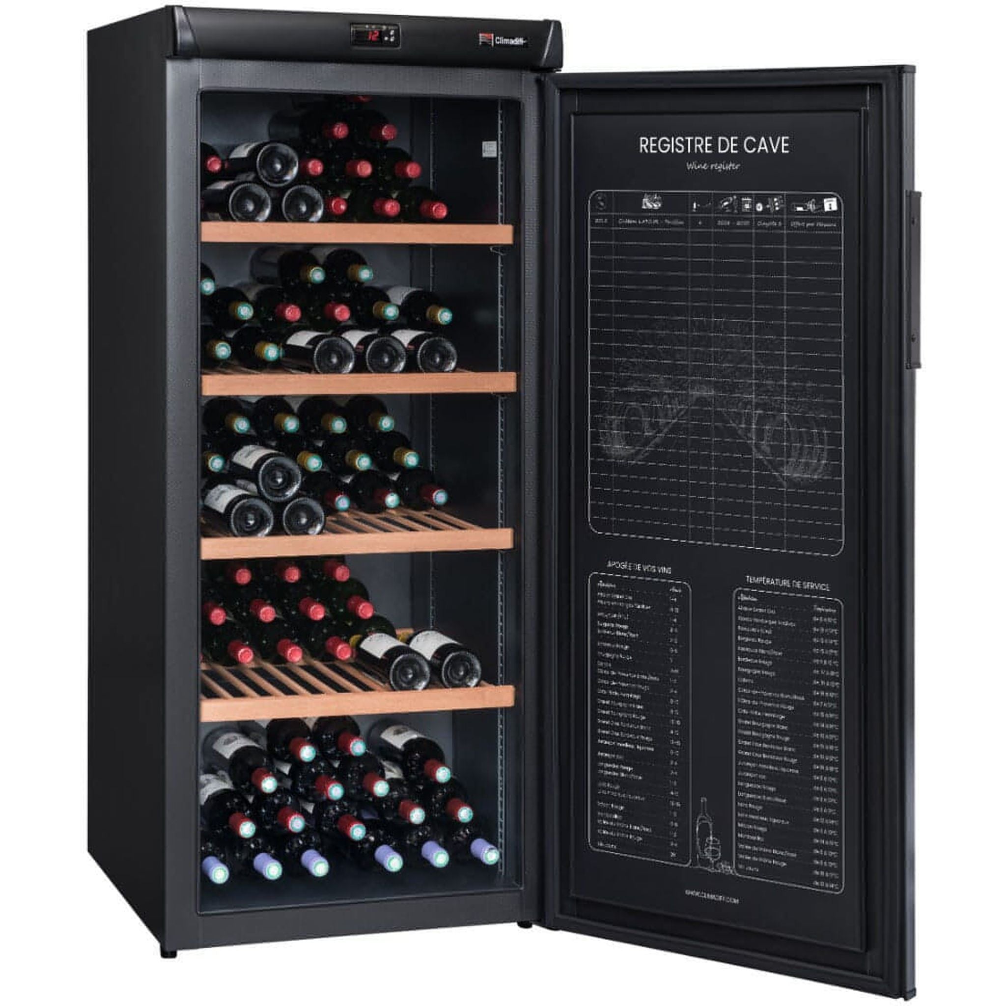 Climadiff - 180 Bottle Ageing Wine Cabinet RESERVE 185