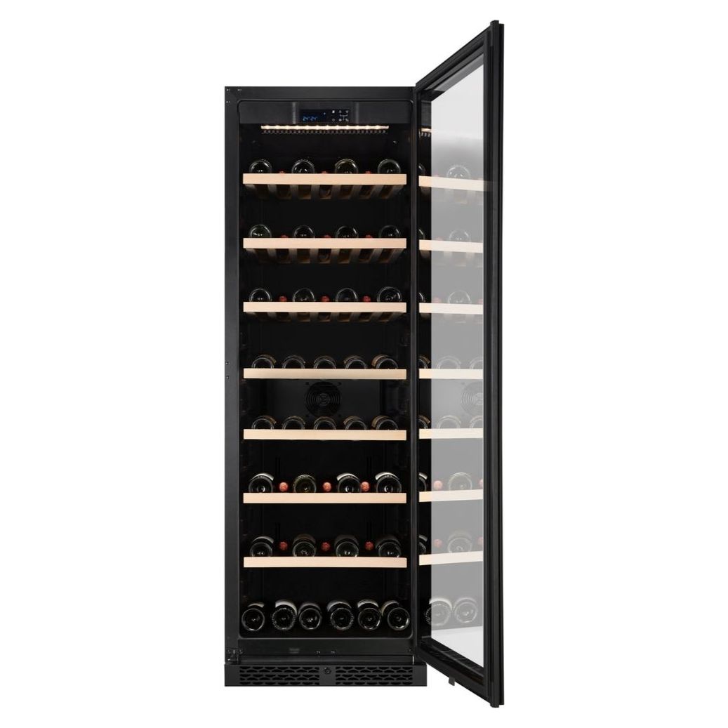 CELLA - 102 bottle Single Zone Wine cooler - W122S-BLACK