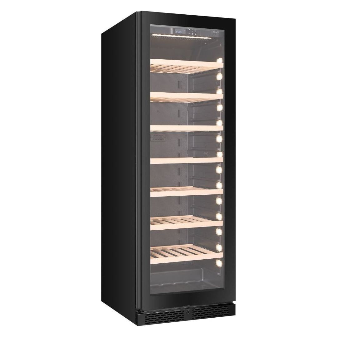 CELLA - 102 bottle Single Zone Wine cooler - W122S-BLACK