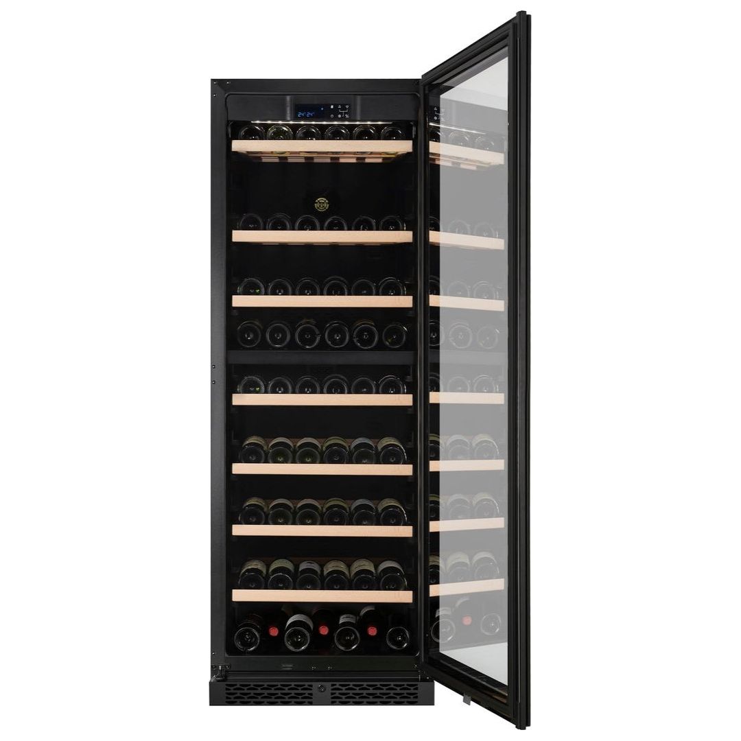 CELLA - 154 bottle Dual Zone Wine cooler - W154D-BLACK