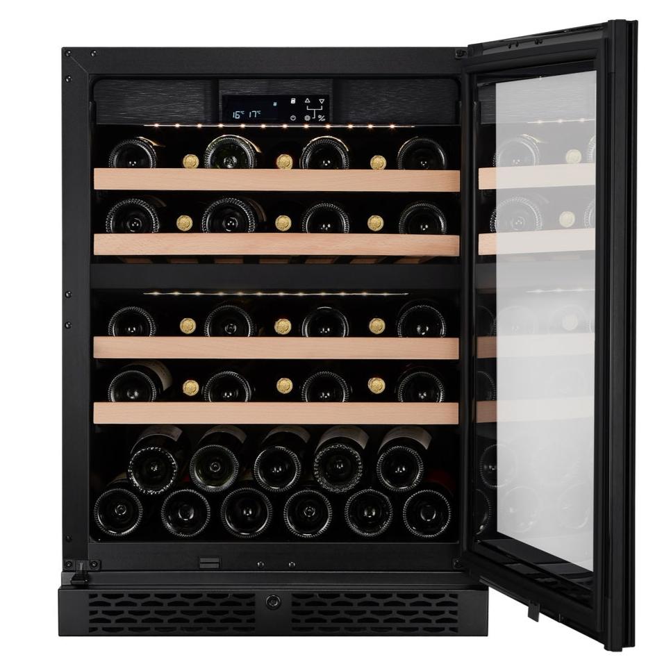 CELLA - 39 bottle Dual Zone Wine cooler - W39D-BLACK