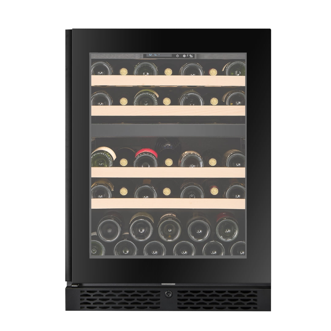 CELLA - 39 bottle Dual Zone Wine cooler - W39D-BLACK