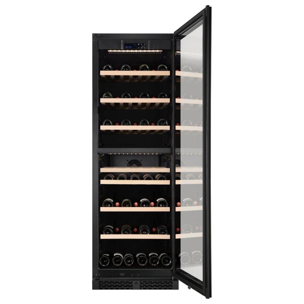 CELLA - 99 bottle Dual Zone Wine cooler - W93D-BLACK