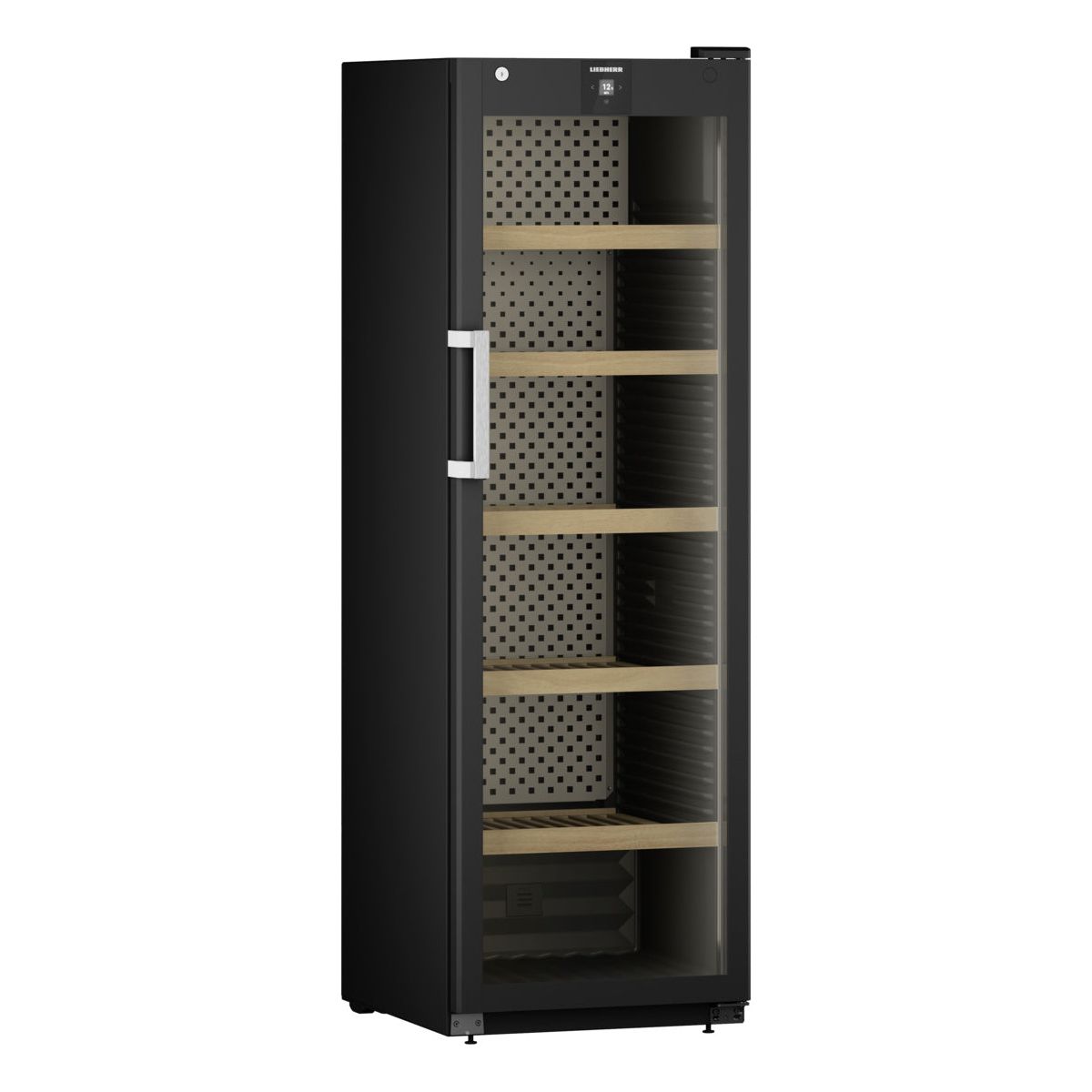 Liebherr - GrandCru 229 Bottle Freestanding Wine Cabinet - WPbli 5231 - Glass Door