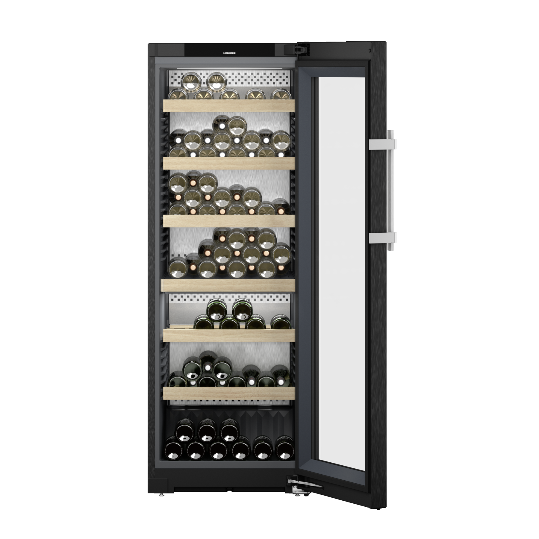 Liebherr - Vinidor 131 Bottle Freestanding Wine Cabinet - WPbsi 5052 - Glass Door