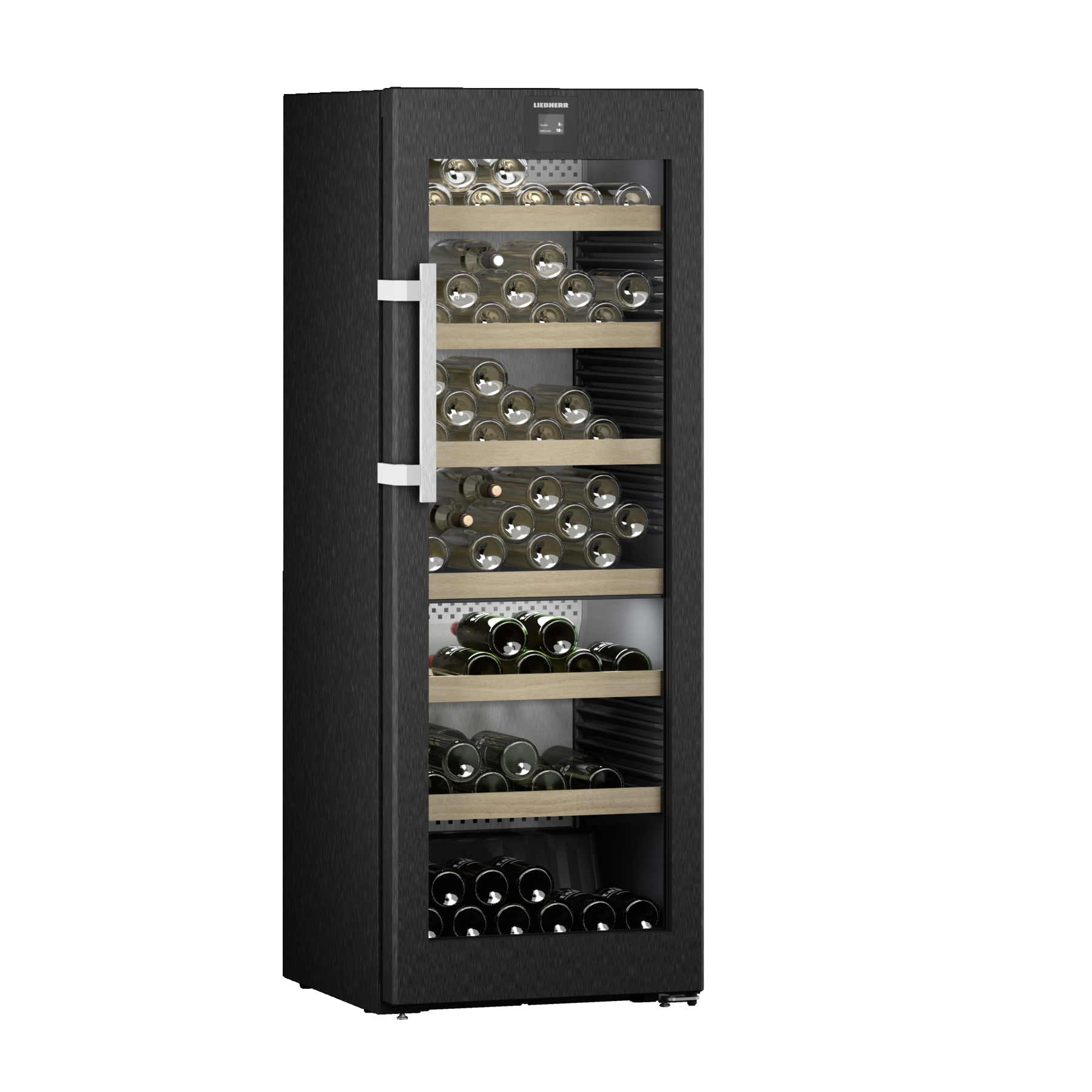 Liebherr - Vinidor 131 Bottle Freestanding Wine Cabinet - WPbsi 5052 - Glass Door