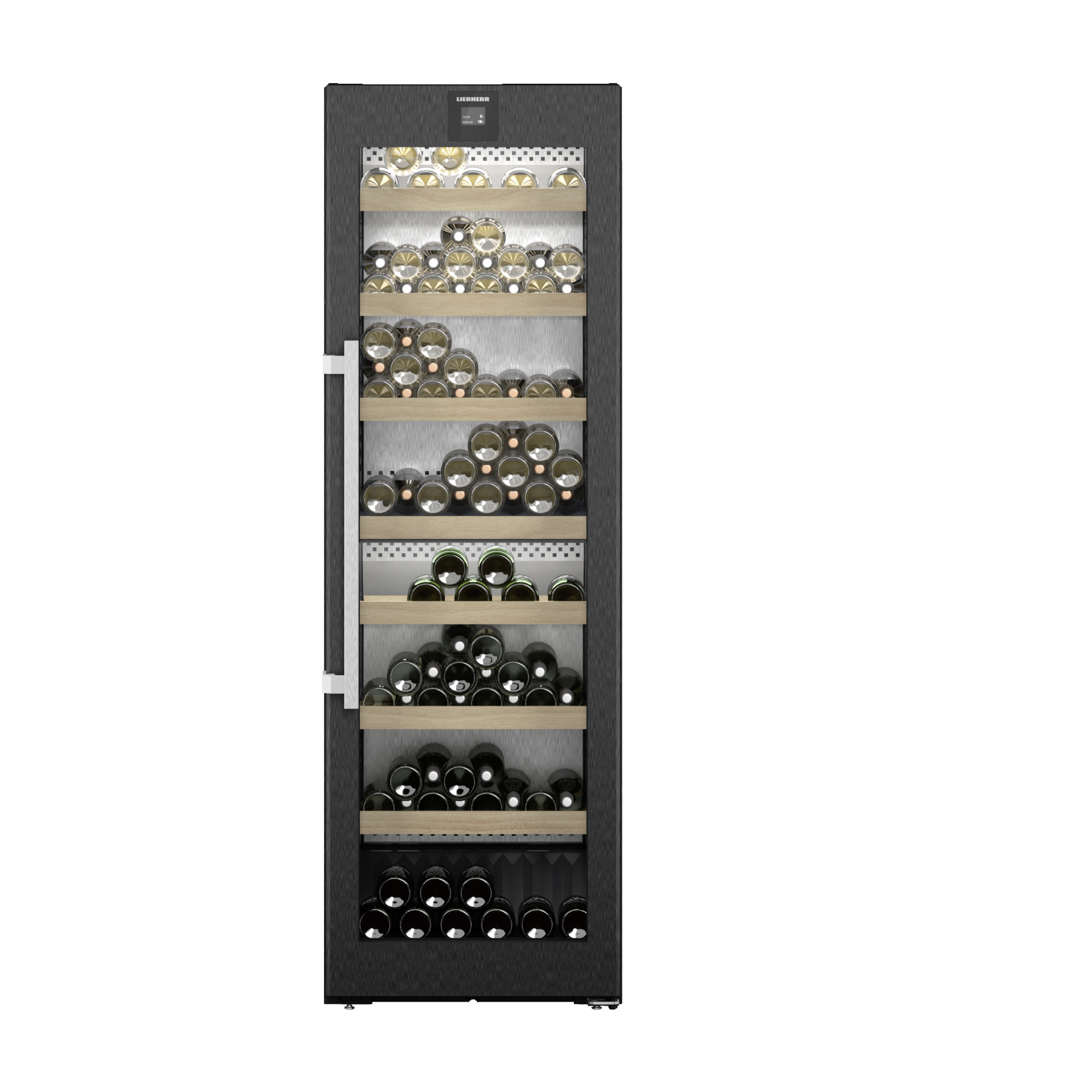 Liebherr - Vinidor 155 Bottle Freestanding Wine Cabinet - WPbsi 5252 - Glass Door