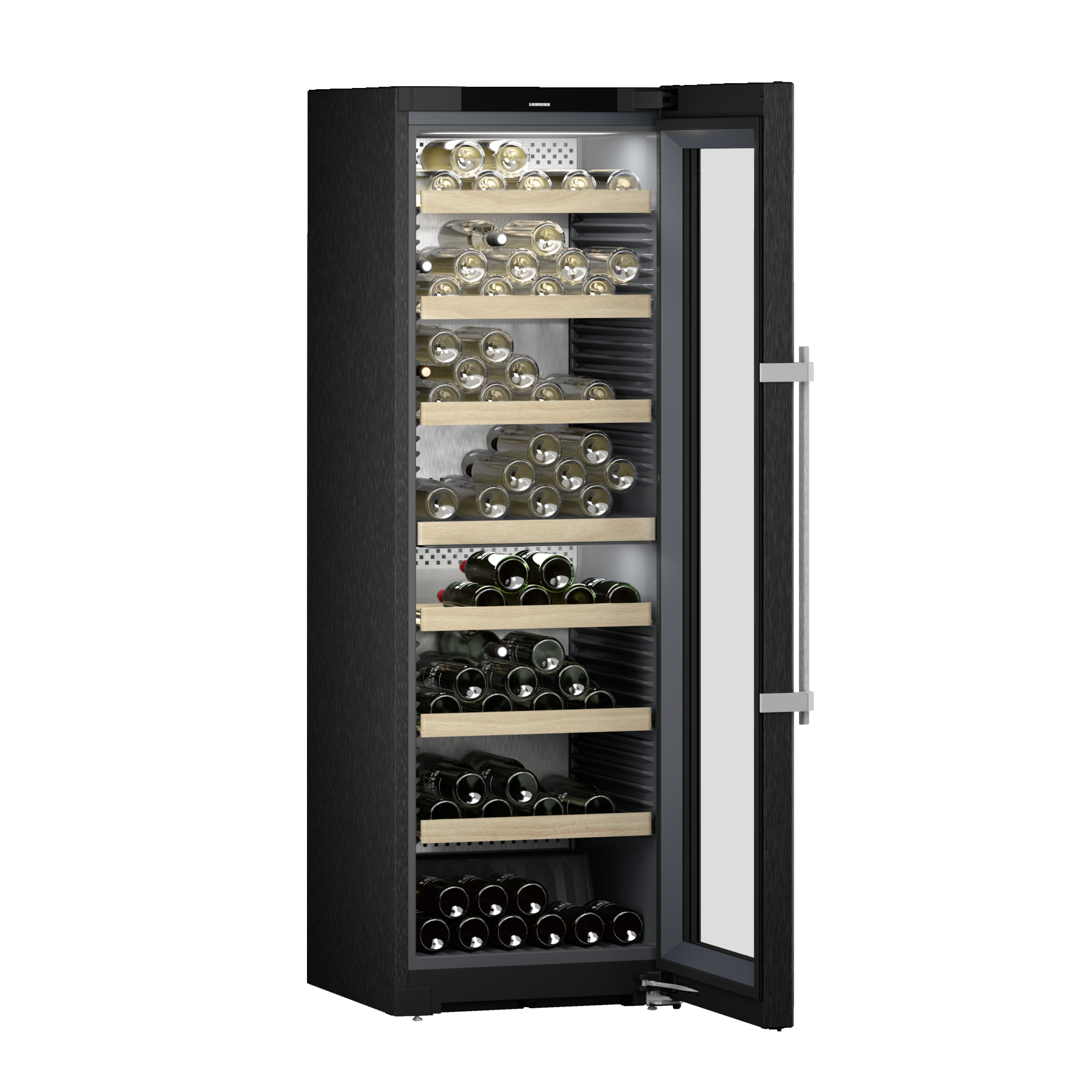 Liebherr - Vinidor 155 Bottle Freestanding Wine Cabinet - WPbsi 5252 - Glass Door