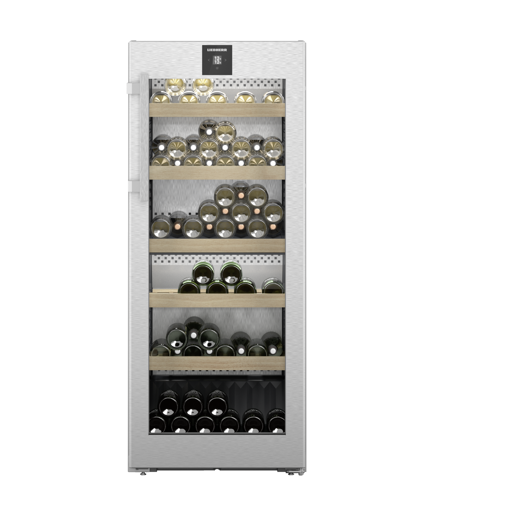 Liebherr - Vinidor 107 Bottle Freestanding Wine Cabinet - WPsd 4652 - Glass Door