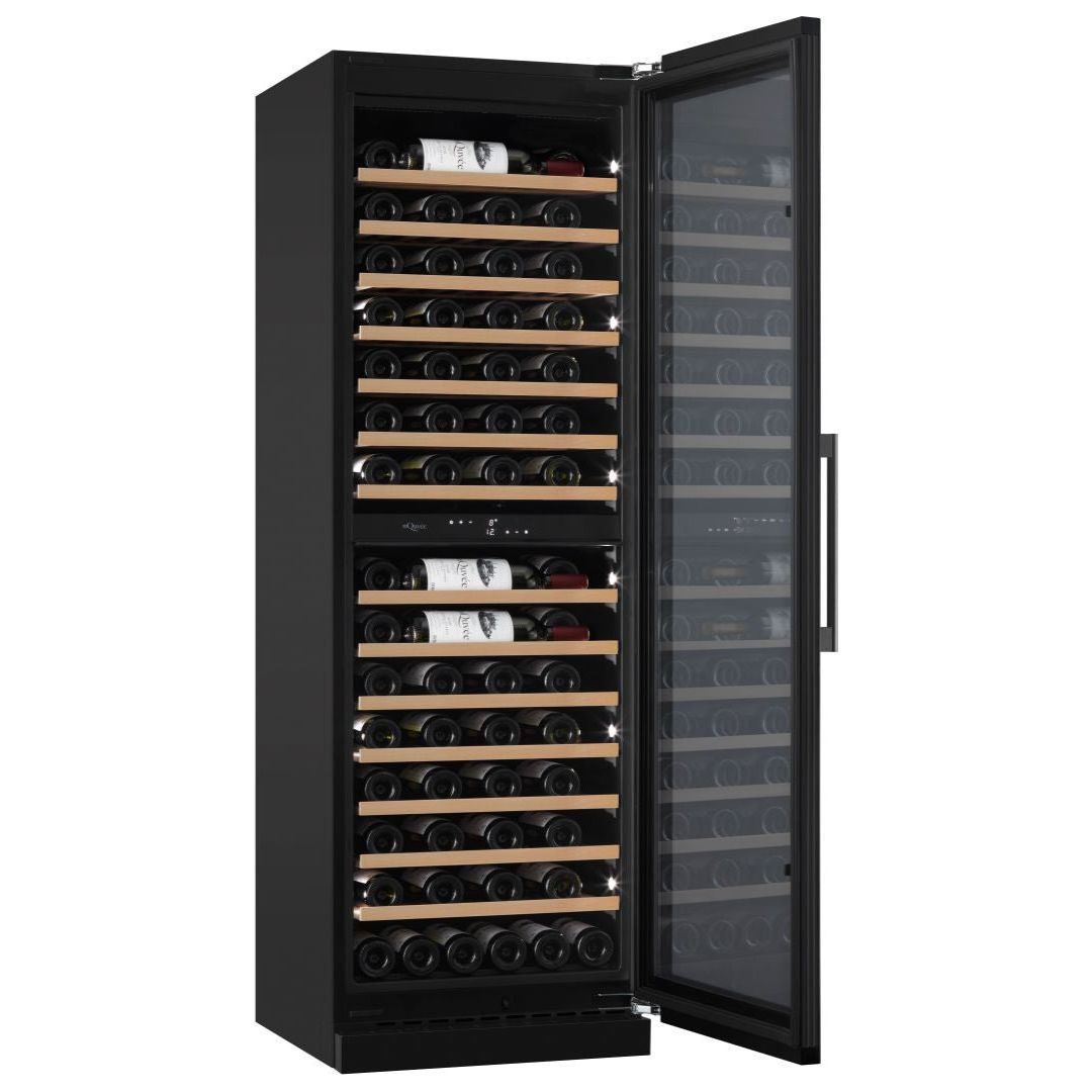 mQuvée WineCave 187 - 115 Bottles - Tall Wine Fridge - Exclusive Anthracite Black